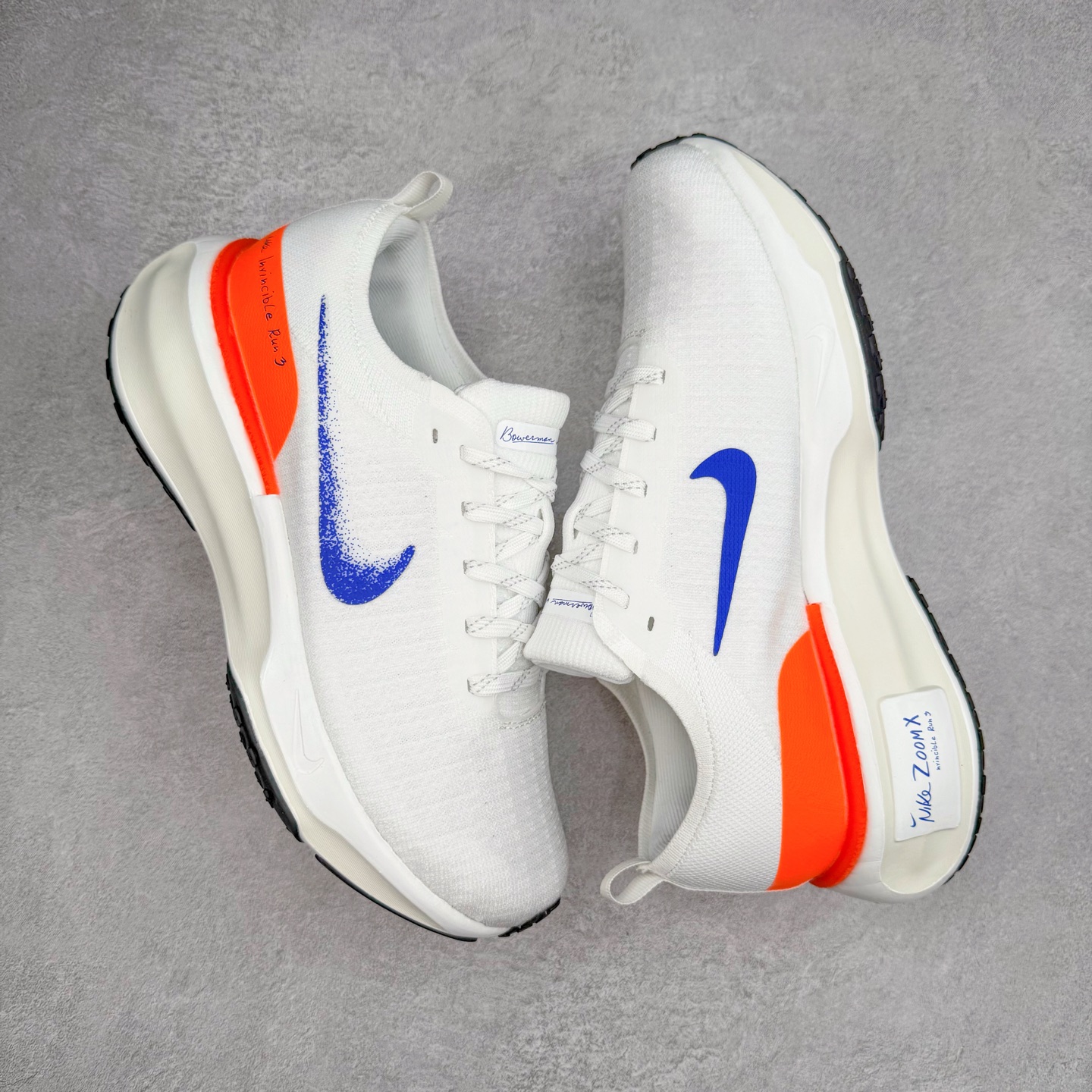 图片[3]-＃福利特价 NK ZoomX Invincible Run Flyknit FK3 不可战胜3代系列轻量飞织低帮休闲运动慢跑鞋 此鞋专为短跑运动员而生 是为 5 至 10 公里距离的赛事和训练打造 整体设计采用流线型的轻质工程网眼材质构成鞋面 并与其他 Running 旗舰鞋款同样搭载全脚掌 ZoomX 缓冲中底 搭配 Pebax 物料与橡胶外底 ZoomX StreakFly 首发配色以Prototype呈现 其灵感是来自开发期间的磨损测试 透过编号的标记与内侧的预期跑步距离突出研发过程 尺码：36 36.5 37.5 38 38.5 39 40 40.5 41 42 42.5 43 44 44.5 45-选品中心