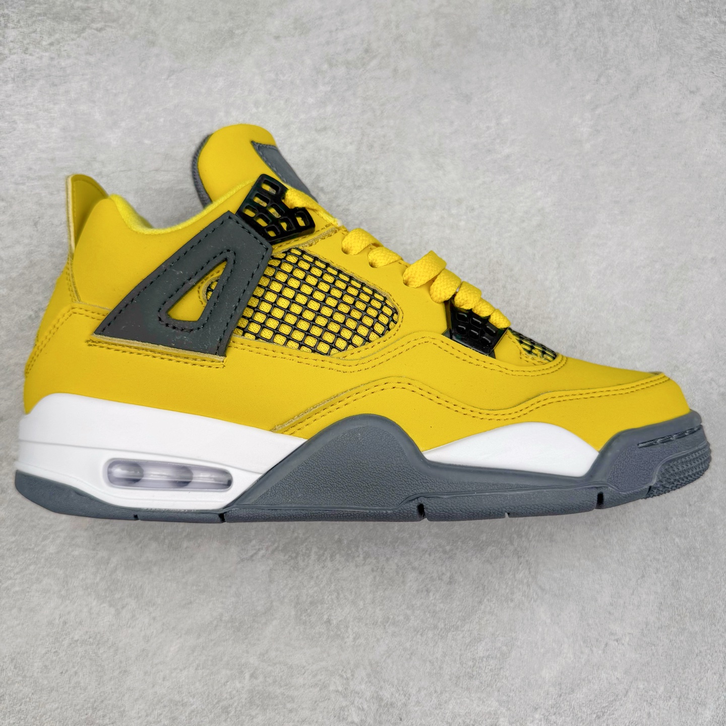 图片[7]-＃S版特价福利 Air Jordan AJ4 Retro 系列 大厂出品 原纸板楦头开发 完美鞋型匹配公司货 正确TPU鞋舌锁扣 乳胶鞋垫 最新原厂底模 大底卡色咬花完美 鞋柜必备鞋款 终端现货供应 尺码：36 36.5 37.5 38 38.5 39 40 40.5 41 42 42.5 43 44 44.5 45 46 47.5-选品中心