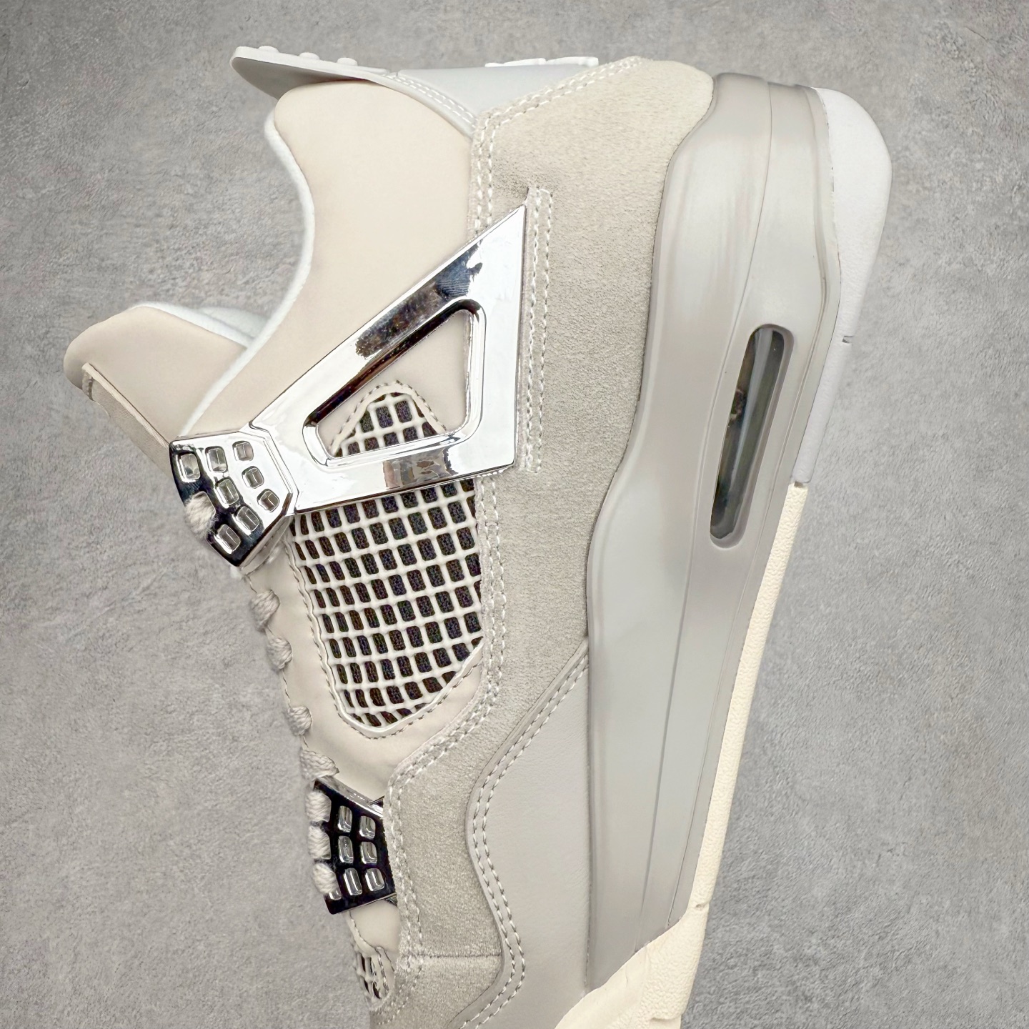 图片[7]-＃S版特价福利 Air Jordan AJ4 Retro 系列 大厂出品 原纸板楦头开发 完美鞋型匹配公司货 正确TPU鞋舌锁扣 乳胶鞋垫 最新原厂底模 大底卡色咬花完美 鞋柜必备鞋款 终端现货供应 尺码：36 36.5 37.5 38 38.5 39 40 40.5 41 42 42.5 43 44 44.5 45 46 47.5-选品中心