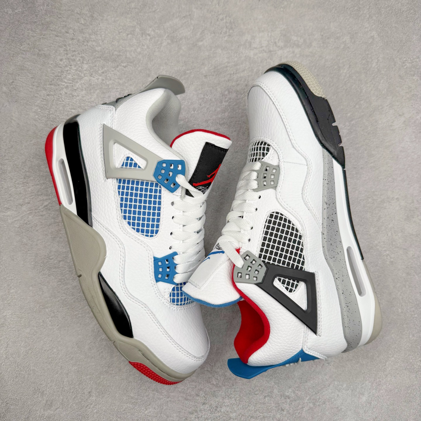 图片[3]-＃S版特价福利 Air Jordan AJ4 Retro 系列 大厂出品 原纸板楦头开发 完美鞋型匹配公司货 正确TPU鞋舌锁扣 乳胶鞋垫 最新原厂底模 大底卡色咬花完美 鞋柜必备鞋款 终端现货供应 尺码：36 36.5 37.5 38 38.5 39 40 40.5 41 42 42.5 43 44 44.5 45 46 47.5-选品中心