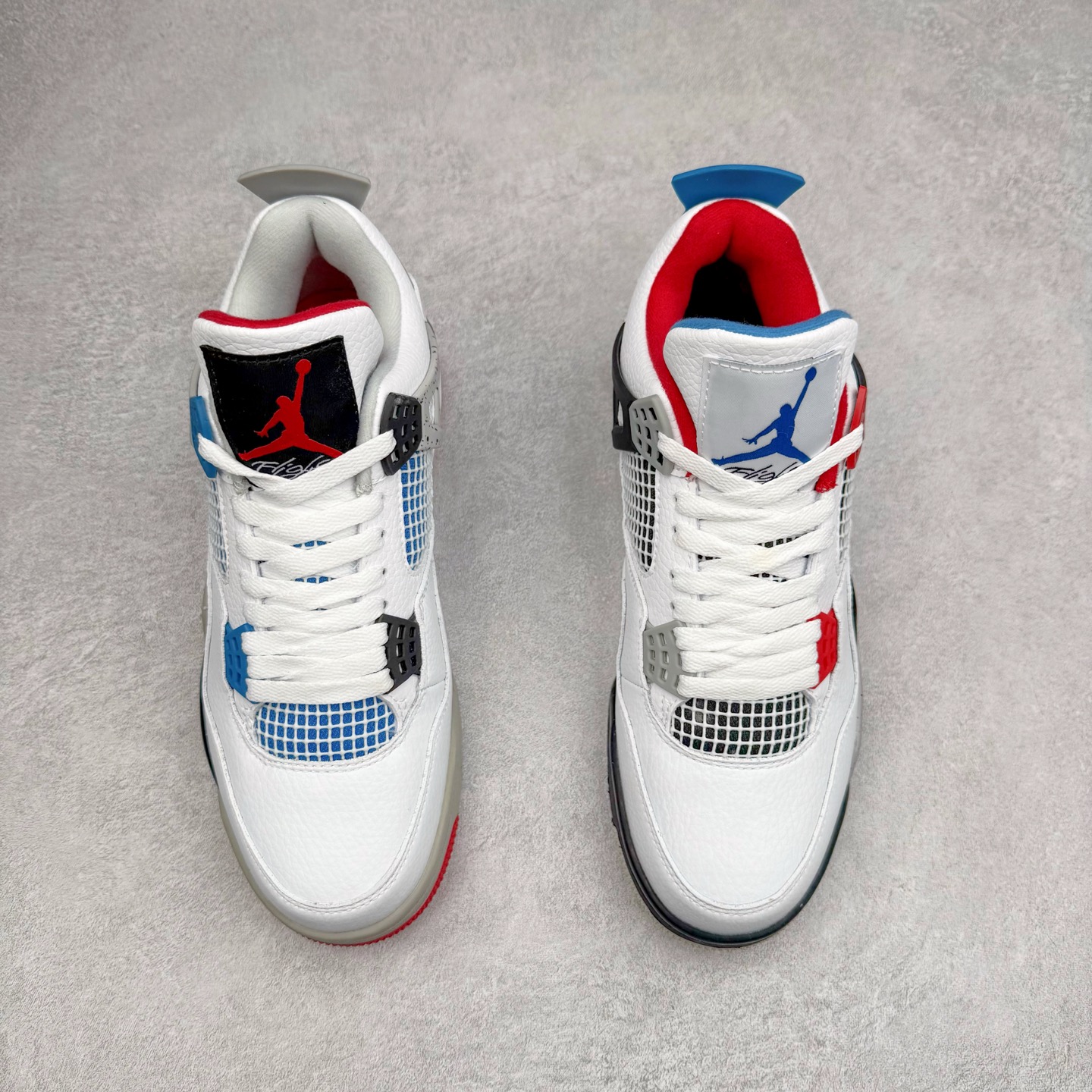图片[2]-＃S版特价福利 Air Jordan AJ4 Retro 系列 大厂出品 原纸板楦头开发 完美鞋型匹配公司货 正确TPU鞋舌锁扣 乳胶鞋垫 最新原厂底模 大底卡色咬花完美 鞋柜必备鞋款 终端现货供应 尺码：36 36.5 37.5 38 38.5 39 40 40.5 41 42 42.5 43 44 44.5 45 46 47.5-选品中心