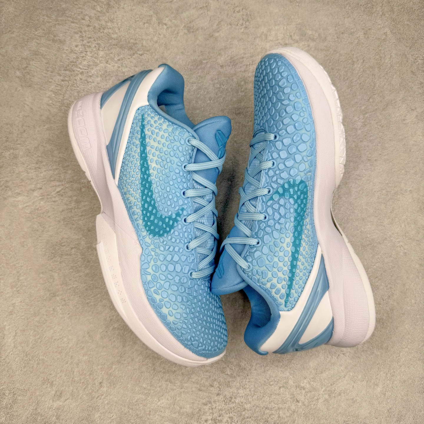 图片[3]-＃纯原 NK Zoom Kobe 6 Protro 科比六代 PE2025-107 圈内顶级批次 完美复刻公司货 前掌超大Zoom Turbo气垫 后掌EVA缓震 真正的原汁原味 还原ZP脚感 全身鞋材卡料色独家定制 唯一正确喷漆工艺Swoosh 正确凹凸蛇鳞工艺 正确鞋面渐变效果 内全置真动飞态线 独立原厂模具 最大尺码达到48.5码 首批不拼图大几率过验 亲测已过 支持各种高强度实战 无需担心 上脚价 补货周期极长 脚宽建议买大半码 科比系列前掌偏窄 不影响二次销售 支持七天无理由退换 尺码：41 42 42.5 43 44 44.5 45 45.5 46 47.5-选品中心