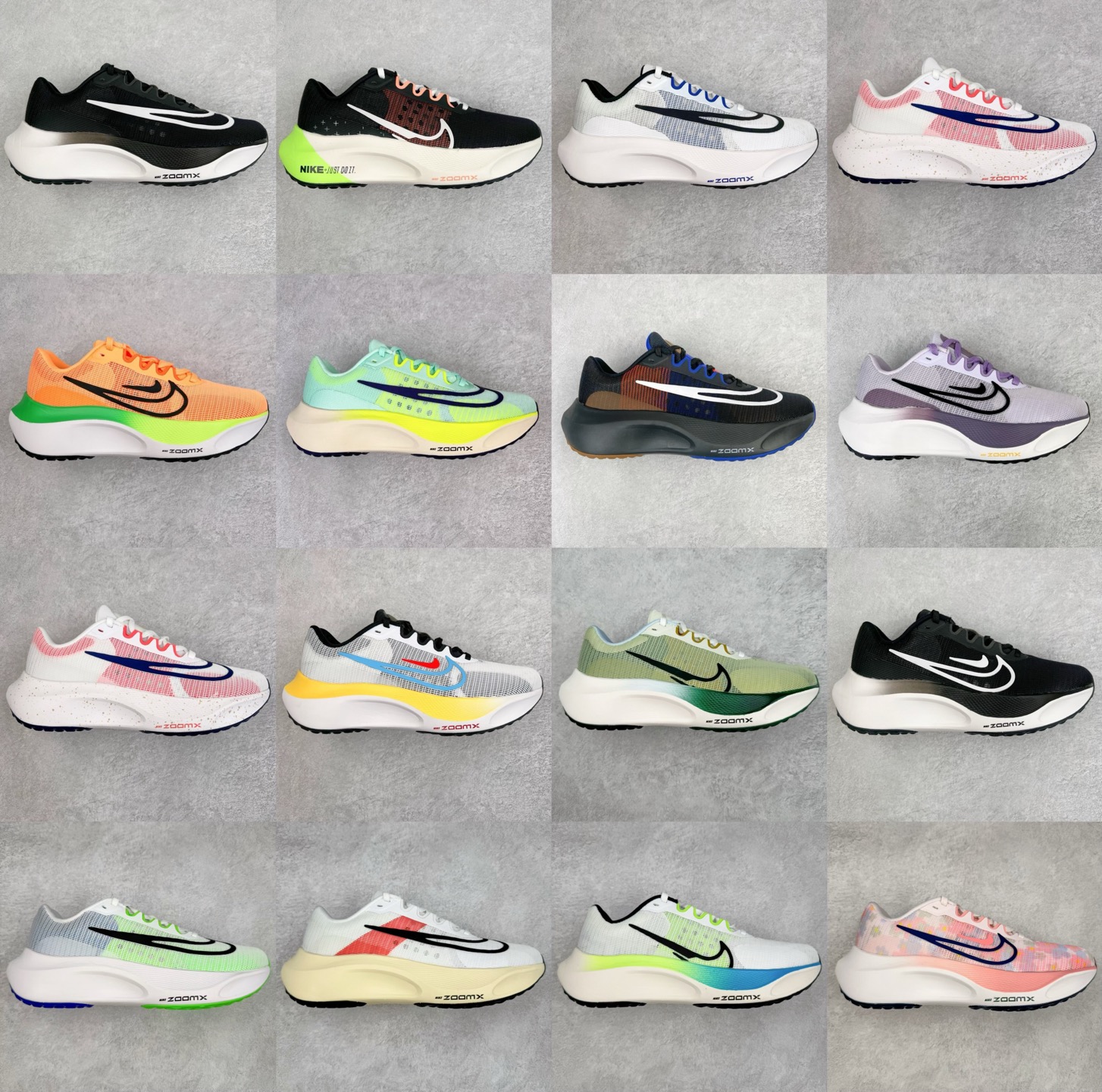 ＃QD纯原 NK Zoom Fly 5 马拉松长跑运动休闲缓震碳板跑步鞋 独家开模内嵌全掌铲形真碳板.如