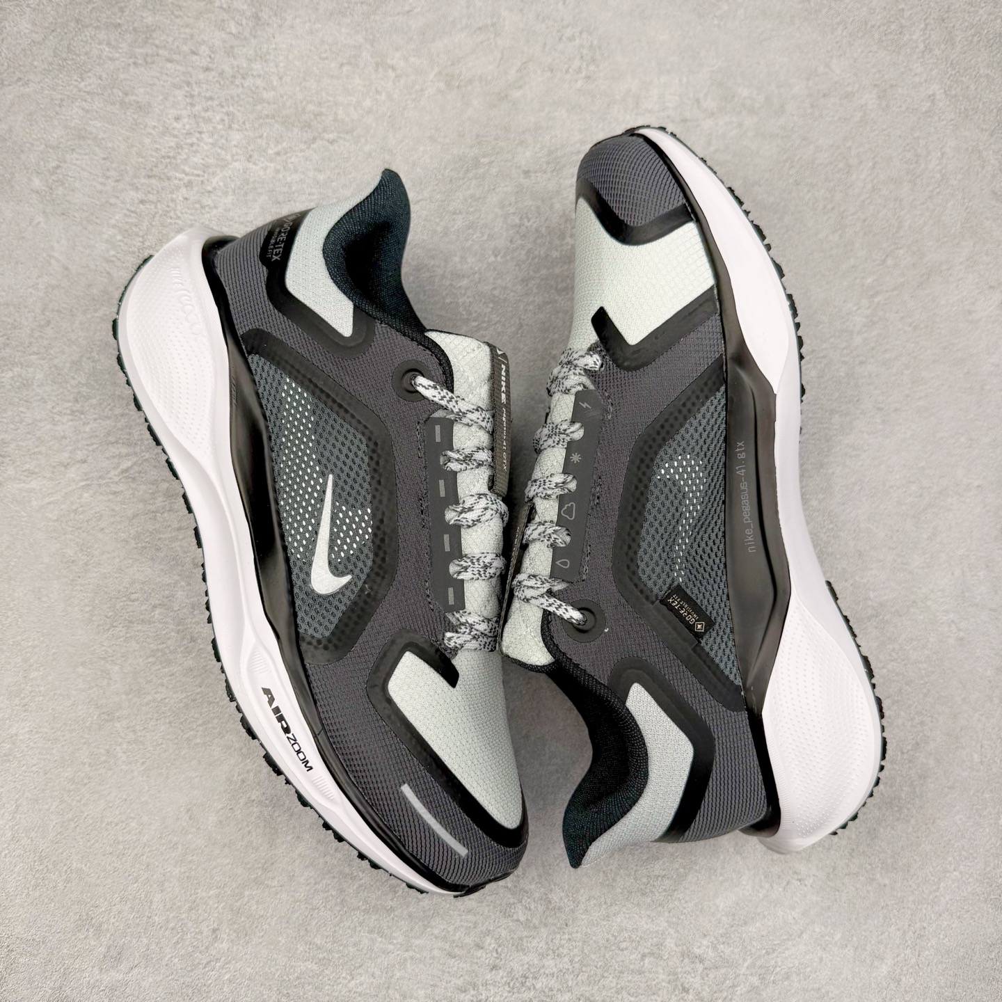 图片[3]-＃特价福利 NK Zoom Pegasus 飞马41代马拉松系列网面透气缓震疾速跑鞋 拥有 Zoom Air 一如既往的稳定感和流畅感 鞋面采用工程网眼设计 为特定高热区域营造出色透气性 进一步增加鞋面的穿孔数量 让足部能够快速散热 中足搭配 Flywire 飞线 在高速运动时营造舒适稳定的贴合感 内置Zoon气垫加持 动力十足 尺码：36 36.5 37.5 38 38.5 39 40 40.5 41 42 42.5 43 44 44.5 45-选品中心