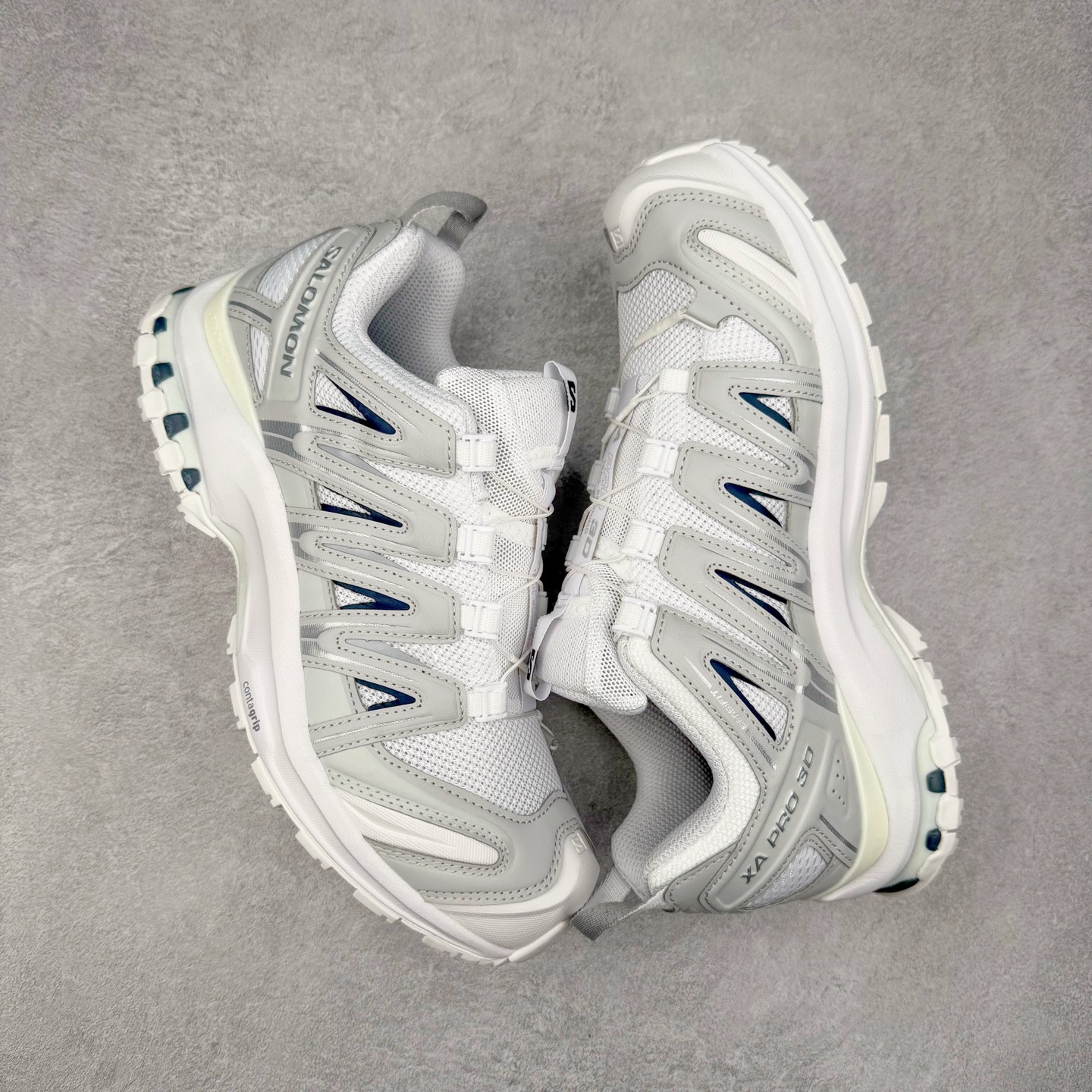 图片[3]-＃HP纯原 SALOMON XA Pro 3D ADV 萨洛蒙潮流越野机能户外功能鞋 虎扑平台特供订单 耗时半年巨作 全套原纸板楦头开发 原厂特供网布配套加持 确保原汁原味 完美呈现版型 原档数据独家私模五层组合大底 男女鞋同步官方开发至46.5 原装Ortholite轻量化鞋垫 中底布带钢印编号 原厂TPU锁扣 进口港宝加持 后跟自然饱满 还原公司包裹性 鞋面采用SENSIFT贴合技术 全方位贴合包裹脚型 鞋跟部鞋底牵引设计 提供强大的抓地性能 更适应野外崎岖不平的道路 其3D ADVANCED CHASSIS底盘 材料轻量大化 钉齿设计更具稳定性 防护性 鞋底易磨损区运用CONTAGRIP高耐磨材料 应对城市硬质路面长距离跑考验 尺码：36 36.5 37.5 38 38.5 39 40 40.5 41 42 42.5 43 44 44.5 45 46 46.5-选品中心