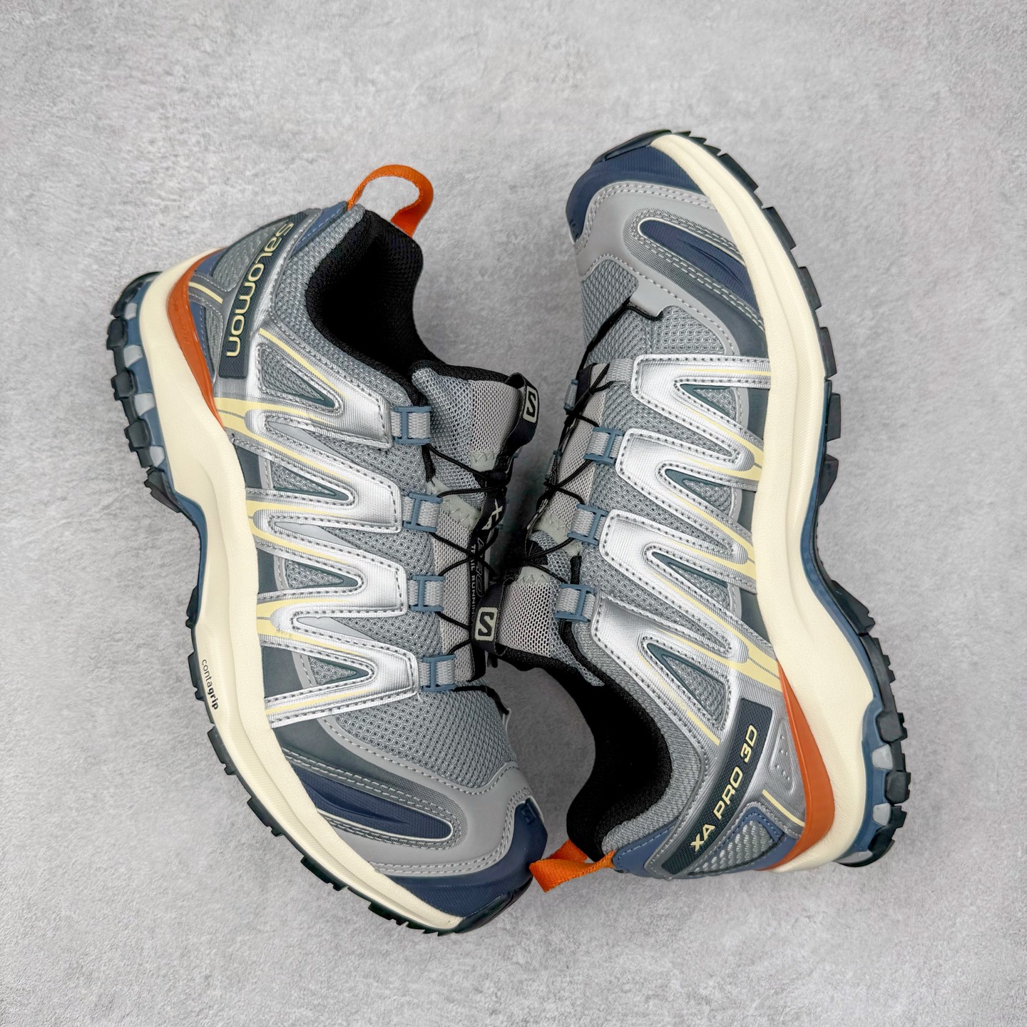 图片[3]-＃HP纯原 SALOMON XA Pro 3D ADV 萨洛蒙潮流越野机能户外功能鞋 虎扑平台特供订单 耗时半年巨作 全套原纸板楦头开发 原厂特供网布配套加持 确保原汁原味 完美呈现版型 原档数据独家私模五层组合大底 男女鞋同步官方开发至46.5 原装Ortholite轻量化鞋垫 中底布带钢印编号 原厂TPU锁扣 进口港宝加持 后跟自然饱满 还原公司包裹性 鞋面采用SENSIFT贴合技术 全方位贴合包裹脚型 鞋跟部鞋底牵引设计 提供强大的抓地性能 更适应野外崎岖不平的道路 其3D ADVANCED CHASSIS底盘 材料轻量大化 钉齿设计更具稳定性 防护性 鞋底易磨损区运用CONTAGRIP高耐磨材料 应对城市硬质路面长距离跑考验 尺码：36 36.5 37.5 38 38.5 39 40 40.5 41 42 42.5 43 44 44.5 45 46 46.5-选品中心