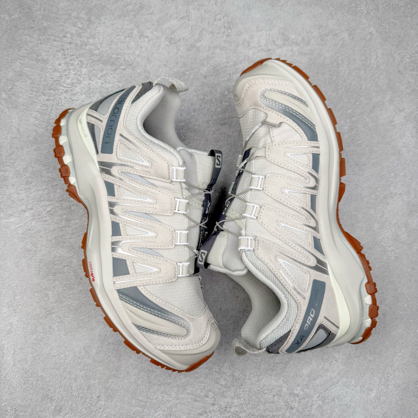 图片[3]-＃HP纯原 SALOMON XA Pro 3D ADV 萨洛蒙潮流越野机能户外功能鞋 虎扑平台特供订单 耗时半年巨作 全套原纸板楦头开发 原厂特供网布配套加持 确保原汁原味 完美呈现版型 原档数据独家私模五层组合大底 男女鞋同步官方开发至46.5 原装Ortholite轻量化鞋垫 中底布带钢印编号 原厂TPU锁扣 进口港宝加持 后跟自然饱满 还原公司包裹性 鞋面采用SENSIFT贴合技术 全方位贴合包裹脚型 鞋跟部鞋底牵引设计 提供强大的抓地性能 更适应野外崎岖不平的道路 其3D ADVANCED CHASSIS底盘 材料轻量大化 钉齿设计更具稳定性 防护性 鞋底易磨损区运用CONTAGRIP高耐磨材料 应对城市硬质路面长距离跑考验 尺码：36 36.5 37.5 38 38.5 39 40 40.5 41 42 42.5 43 44 44.5 45 46 46.5-选品中心