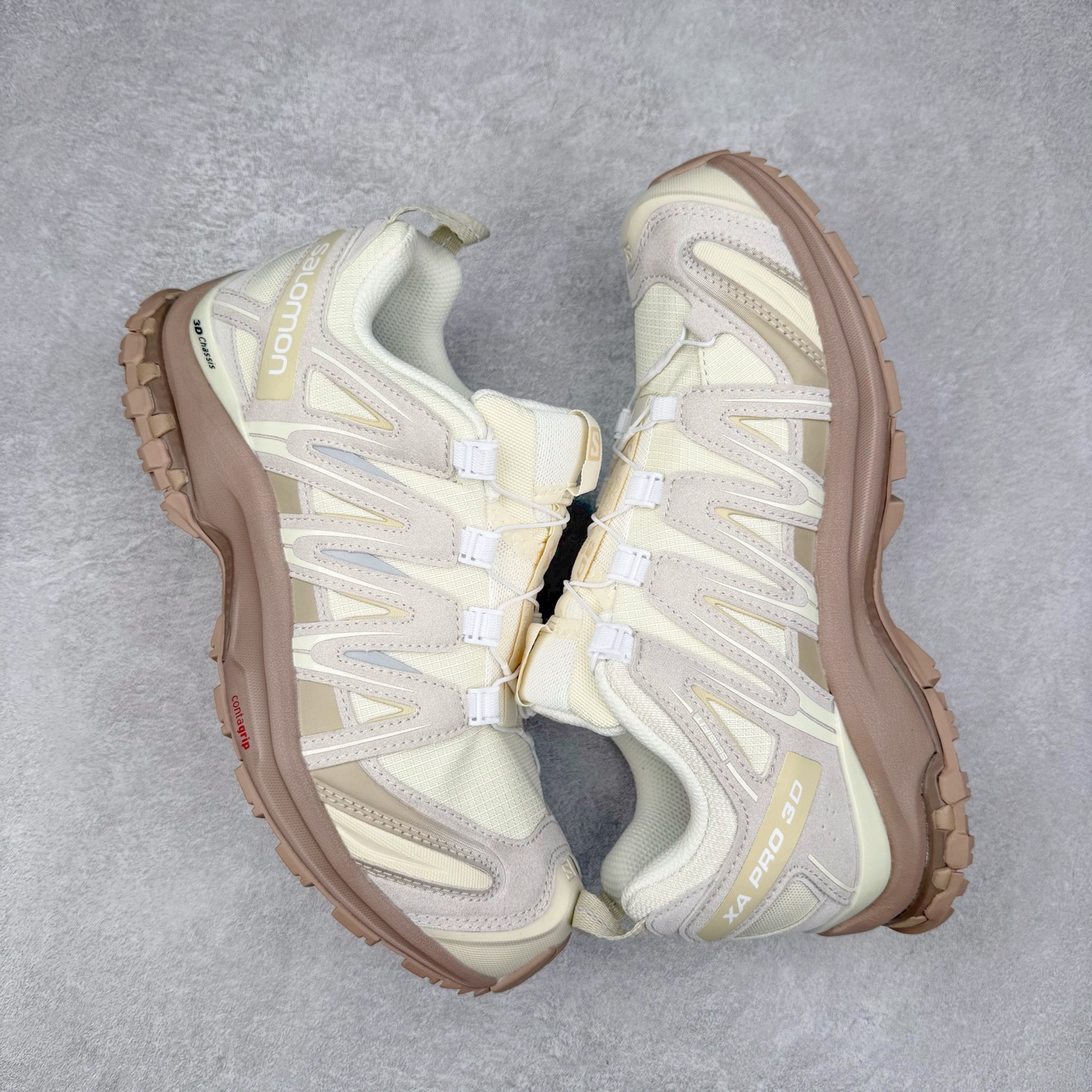 图片[3]-＃HP纯原 SALOMON XA Pro 3D ADV 萨洛蒙潮流越野机能户外功能鞋 虎扑平台特供订单 耗时半年巨作 全套原纸板楦头开发 原厂特供网布配套加持 确保原汁原味 完美呈现版型 原档数据独家私模五层组合大底 男女鞋同步官方开发至46.5 原装Ortholite轻量化鞋垫 中底布带钢印编号 原厂TPU锁扣 进口港宝加持 后跟自然饱满 还原公司包裹性 鞋面采用SENSIFT贴合技术 全方位贴合包裹脚型 鞋跟部鞋底牵引设计 提供强大的抓地性能 更适应野外崎岖不平的道路 其3D ADVANCED CHASSIS底盘 材料轻量大化 钉齿设计更具稳定性 防护性 鞋底易磨损区运用CONTAGRIP高耐磨材料 应对城市硬质路面长距离跑考验 尺码：36 36.5 37.5 38 38.5 39 40 40.5 41 42 42.5 43 44 44.5 45 46 46.5-选品中心