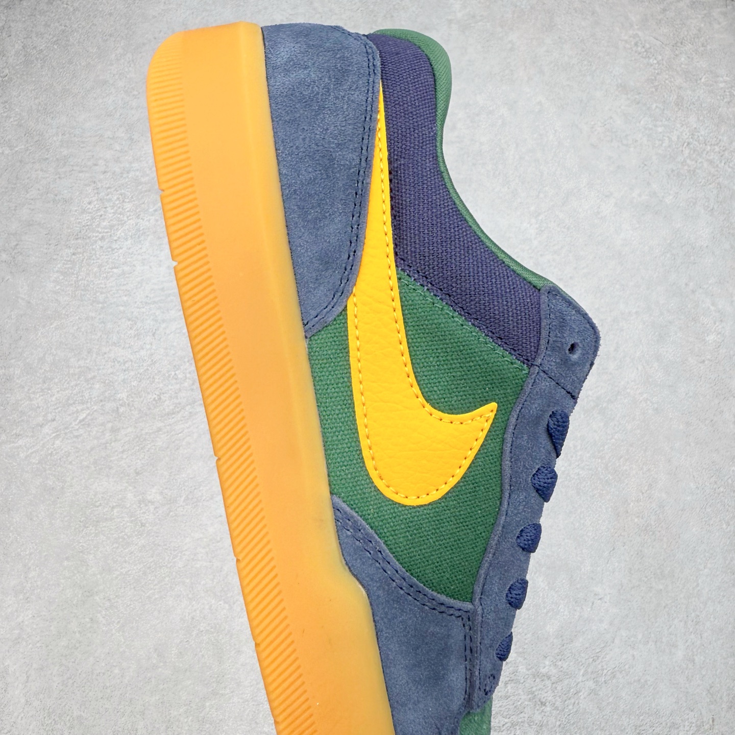 图片[6]-NK SB Force 58 空军58系列低帮休闲运动滑板板鞋 DV5477-402 鞋面由帆布和麂皮拼接 层次感丰富 搭配硫化外底 耐磨耐穿 鞋舌及中底后跟处饰有SB Logo 表明鞋款身份 采用包边设计 经久耐穿 硫化结构则有效提升灵活性 穿上这款全新推出的创意力作 助你耀动街头 尺码：36 36.5 37.5 38 38.5 39 40 40.5 41 42 42.5 43 44 45-选品中心