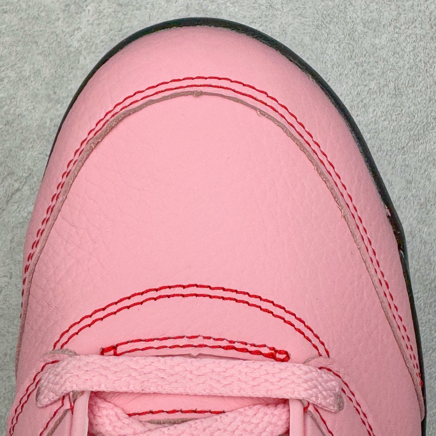 图片[15]-＃PK纯原 Awake NY x Air Jordan AJ5 联名北极粉 DV4982-600 SZ原厂全套原楦原纸板磨具开发 原厂皮料加持 原厂港宝加持定型后跟R度完美 同源原厂电绣 飞人针数密度立体效果一致 原厂拉帮手法 原厂配置纸衬高频鞋盒 原厂指令配双鞋带 原厂TPU网格鞋带扣 超高鞋面清洁度 最高QC检验标准 控制溢胶瑕疵 到手可放心比对发售原鞋 上脚百分百充正驾驭 尺码：40 40.5 41 42 42.5 43 44 44.5 45 46 47.5-选品中心