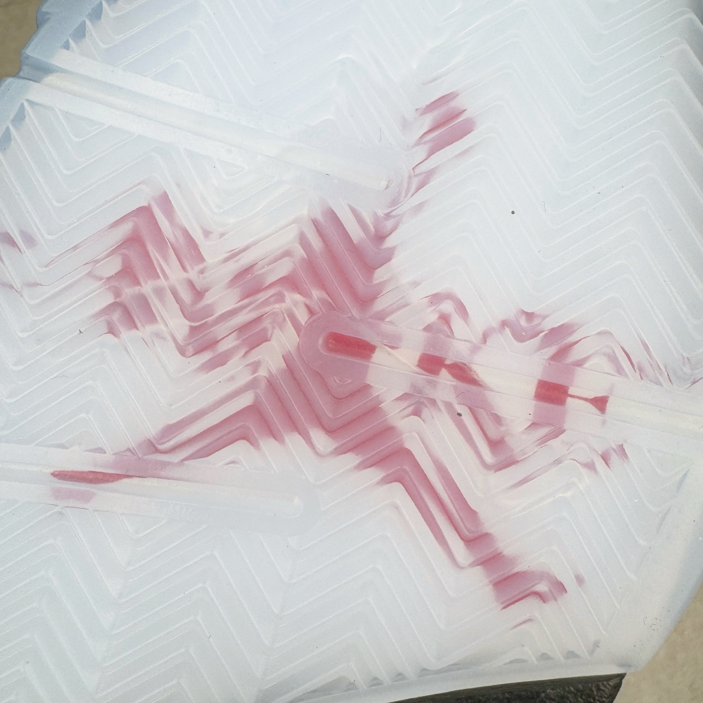 图片[22]-＃PK纯原 Awake NY x Air Jordan AJ5 联名北极粉 DV4982-600 SZ原厂全套原楦原纸板磨具开发 原厂皮料加持 原厂港宝加持定型后跟R度完美 同源原厂电绣 飞人针数密度立体效果一致 原厂拉帮手法 原厂配置纸衬高频鞋盒 原厂指令配双鞋带 原厂TPU网格鞋带扣 超高鞋面清洁度 最高QC检验标准 控制溢胶瑕疵 到手可放心比对发售原鞋 上脚百分百充正驾驭 尺码：40 40.5 41 42 42.5 43 44 44.5 45 46 47.5-选品中心