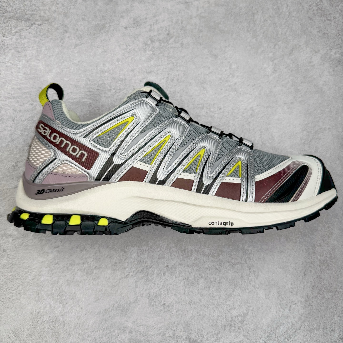 ＃HP纯原 SALOMON XA Pro 3D ADV 萨洛蒙潮流越野机能户外功能鞋 虎扑平台特供订单 耗时半年巨作 全套原纸板楦头开发 原厂特供网布配套加持 确保原汁原味 完美呈现版型 原档数据独家私模五层组合大底 男女鞋同步官方开发至46.5 原装Ortholite轻量化鞋垫 中底布带钢印编号 原厂TPU锁扣 进口港宝加持 后跟自然饱满 还原公司包裹性 鞋面采用SENSIFT贴合技术 全方位贴合包裹脚型 鞋跟部鞋底牵引设计 提供强大的抓地性能 更适应野外崎岖不平的道路 其3D ADVANCED CHASSIS底盘 材料轻量大化 钉齿设计更具稳定性 防护性 鞋底易磨损区运用CONTAGRIP高耐磨材料 应对城市硬质路面长距离跑考验 尺码：36 36.5 37.5 38 38.5 39 40 40.5 41 42 42.5 43 44 44.5 45 46 46.5-选品中心