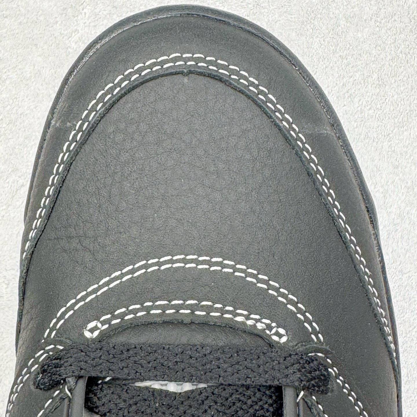 图片[12]-＃PK纯原 Awake NY x Air Jordan AJ5 联名黑蓝 DV4982-004 SZ原厂全套原楦原纸板磨具开发 原厂皮料加持 原厂港宝加持定型后跟R度完美 同源原厂电绣 飞人针数密度立体效果一致 原厂拉帮手法 原厂配置纸衬高频鞋盒 原厂指令配双鞋带 原厂TPU网格鞋带扣 超高鞋面清洁度 最高QC检验标准 控制溢胶瑕疵 到手可放心比对发售原鞋 上脚百分百充正驾驭 尺码：40 40.5 41 42 42.5 43 44 44.5 45 46 47.5-选品中心