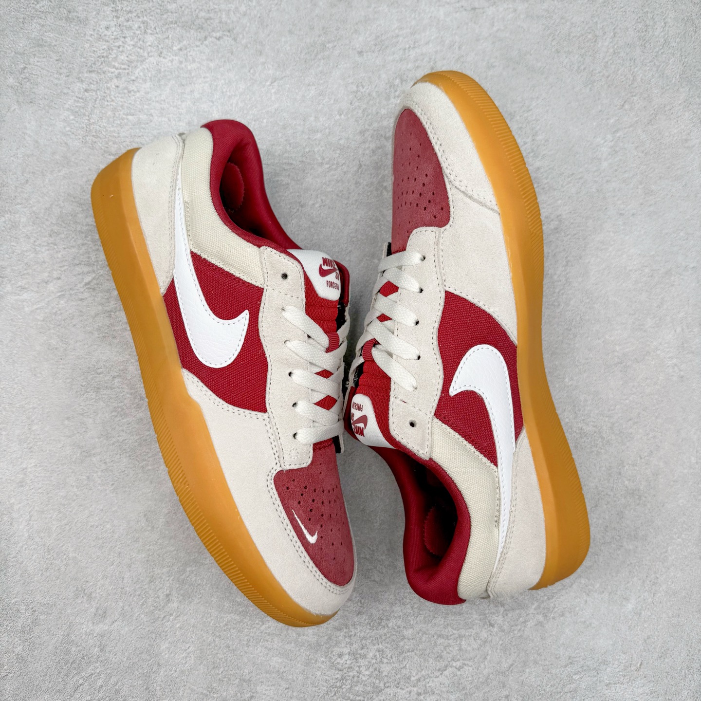 图片[3]-NK SB Force 58 空军58系列低帮休闲运动滑板板鞋 DV5477-601 鞋面由帆布和麂皮拼接 层次感丰富 搭配硫化外底 耐磨耐穿 鞋舌及中底后跟处饰有SB Logo 表明鞋款身份 采用包边设计 经久耐穿 硫化结构则有效提升灵活性 穿上这款全新推出的创意力作 助你耀动街头 尺码：36 36.5 37.5 38 38.5 39 40 40.5 41 42 42.5 43 44 45-选品中心