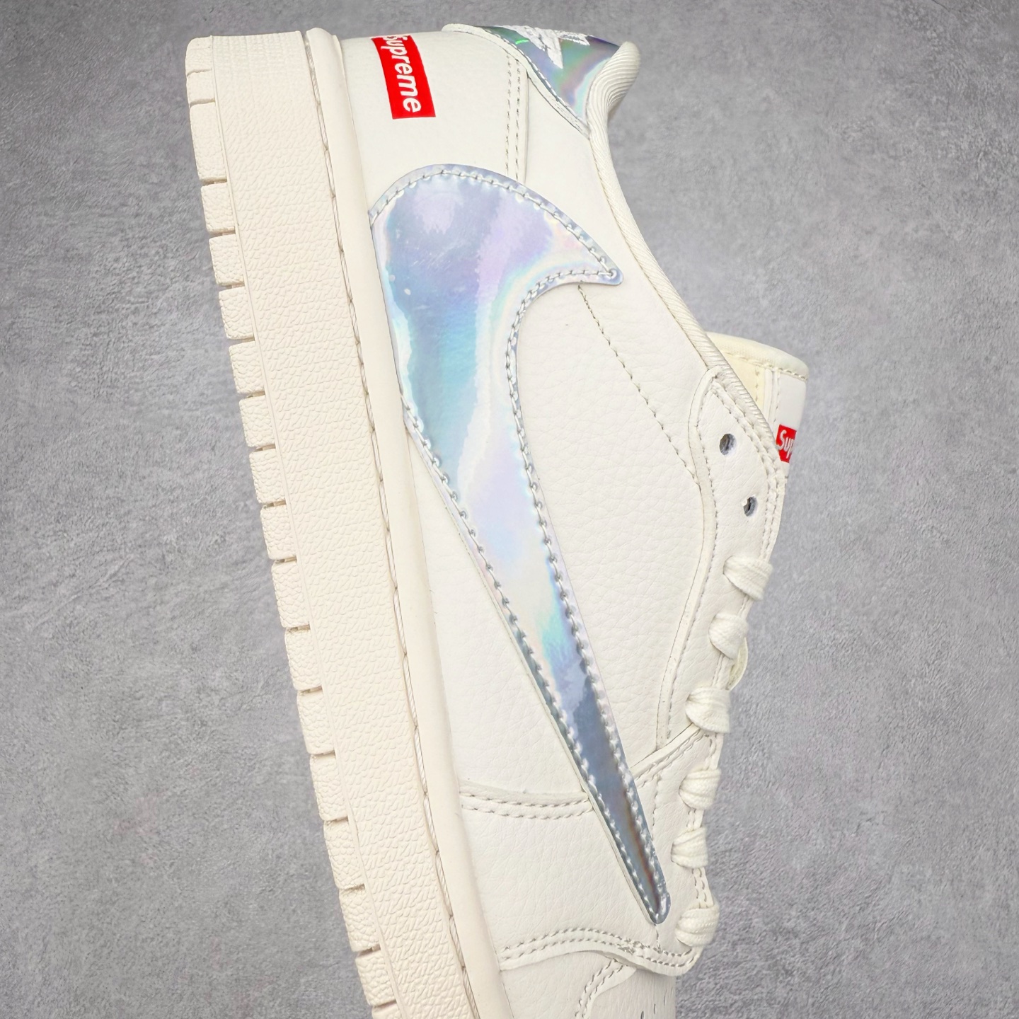 图片[6]-＃福利特价 TS x Air Jordan AJ1 Low 倒钩低帮联名定制配色 原厂内置气垫魔块 A模大底 头层小牛皮 鞋舌AJ原厂专用牛津布+AJ专用反口珍珠布+原厂无杂质高弹内里海棉+特殊封边弹力鞋带 尺码：36 36.5 37.5 38 38.5 39 40 40.5 41 42 42.5 43 44 44.5 45 46 47.5-选品中心