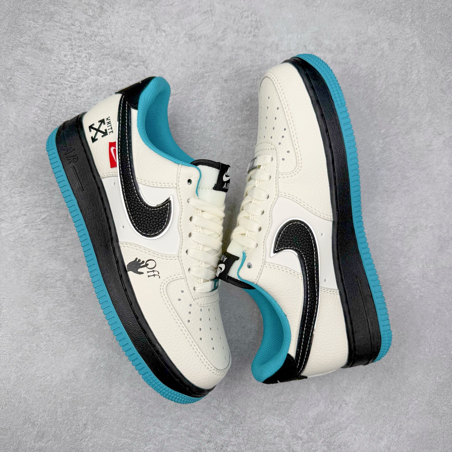 图片[3]-NK Air Force 1´07 Low 空军一号低帮百搭休闲运动板鞋 QW5836-003 柔软、弹性十足的缓震性能和出色的中底设计 横跨复古与现代的外型结合 造就出风靡全球 三十多年的Force 1 直到今天还深受青睐 实拍调校N版已经零色差零失真 百分百还原实物色彩所见即所得 不存在货不对板色差等低级问题 选购参考实物拍摄 不混卖不参货 只用心做好货严格选品 承诺混一赔十 尺码：36 36.5 37.5 38 38.5 39 40 40.5 41 42 42.5 43 44 44.5 45-选品中心