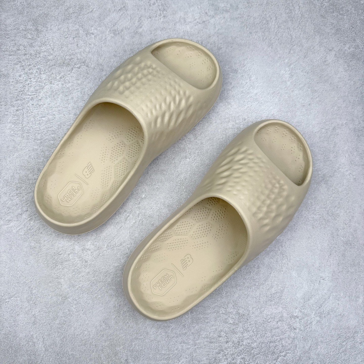 图片[3]-New Balance NB Fresh Foam MRSHN Slide \\\”Cream\\\” 耐磨 一字拖鞋 实拍调校N版已经零色差零失真 百分百还原实物色彩所见即所得 不存在货不对板色差等低级问题 选购参考实物拍摄 不混卖不参货 只用心做好货严格选品 承诺混一赔十 尺码：36 36.5 37.5 38 38.5 39 40 40.5 41 42 42.5 43 44 44.5 45-选品中心