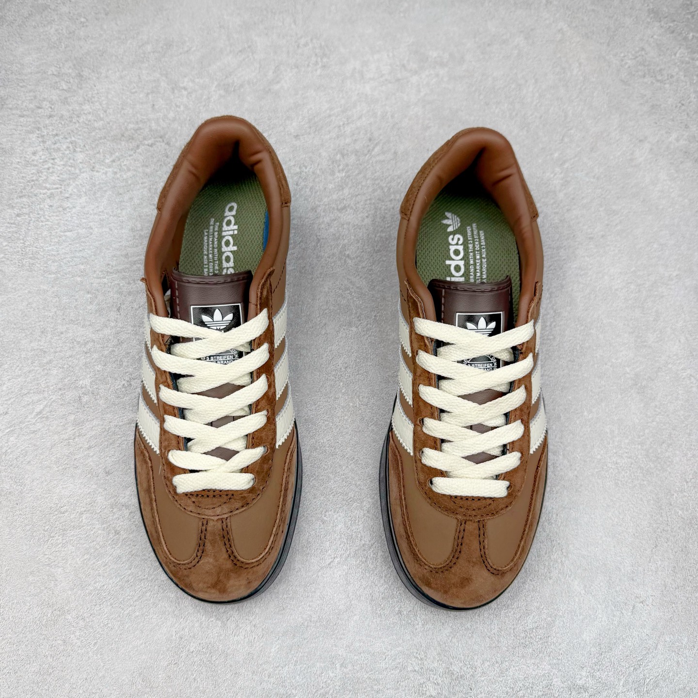 图片[2]-＃C2 AD Gazelle Indoor Trainers 羚羊内训系列低帮复古百搭休闲运动德训风板鞋 DD6604 90年代经典的复刻版！自60年代以足球训练鞋面世以来,Gazelle就以其经典设计席卷全球。1991年版本的复刻,再造经典Gazelle。采用皮革打造,搭配浊色细节,让这款经典更加简约。尺码：36 36⅔ 37⅓ 38 38⅔ 39⅓ 40 40⅔ 41⅓ 42 42⅔ 43⅓ 44⅓ 44⅔ 45-选品中心