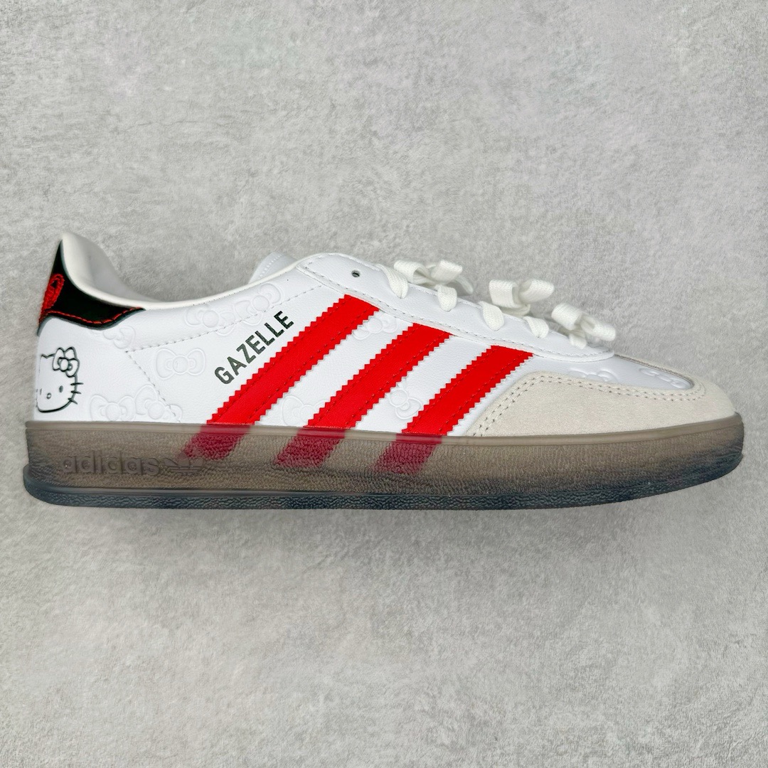 图片[7]-＃CS纯原 AD Original Gazelle Indoor Trainers 瞪羚室内鞋系列低帮复古百搭休闲运动德训风板鞋 高端零售特供批次 原厂定制长毛翻毛皮组合环保纤维革鞋面材质 内置环保海玻璃鞋垫 外置RB橡胶大底 产品品控稳定性领先行业 原厂全套原楦原纸板冲刀磨具开发 原厂皮料加持 原厂港宝加持定型后跟R度完美 将复古进行到底 简约流畅 三十年不变经典 这款Gazelle运动鞋 无论面料、配色、质感或设计 都只在重现其1991年原款的经典 皮革鞋面 撞色三条纹和鞋跟标的设计 力求呈现90年代的经典复古风潮 Samba火热的同时 也带动了其它的复古鞋型 Gazelle便是其中一只 Gazelle Indoor拥有包边更宽的T字型鞋头 更好的保护运动员的前掌 浓浓的复古氛围感 非常适合现在流行的Cleanfit风格 尺码：35.5 36 36.5 37.5 38 38.5 39 40 40.5 41 42 42.5 43 44 44.5 45 46-选品中心