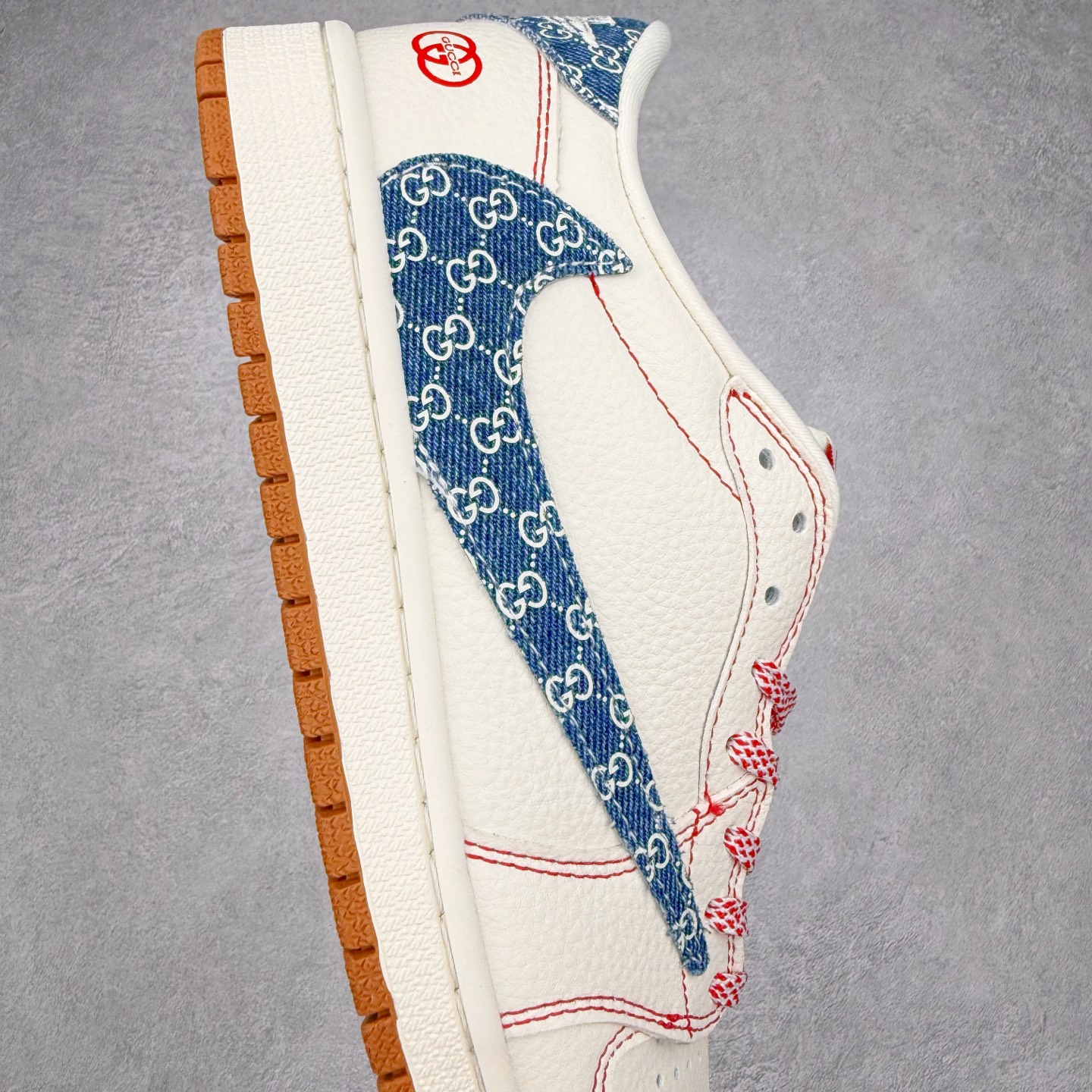 图片[6]-TS x Air Jordan AJ1 Low 倒钩低帮联名定制配色 XQ1979-001 原厂内置气垫魔块 A模大底 头层小牛皮 鞋舌AJ原厂专用牛津布+AJ专用反口珍珠布+原厂无杂质高弹内里海棉+特殊封边弹力鞋带 实拍调校N版已经零色差零失真 百分百还原实物色彩所见即所得 不存在货不对板色差等低级问题 选购参考实物拍摄 不混卖不参货 只用心做好货严格选品 承诺混一赔十 尺码：36 36.5 37.5 38 38.5 39 40 40.5 41 42 42.5 43 44 44.5 45-选品中心