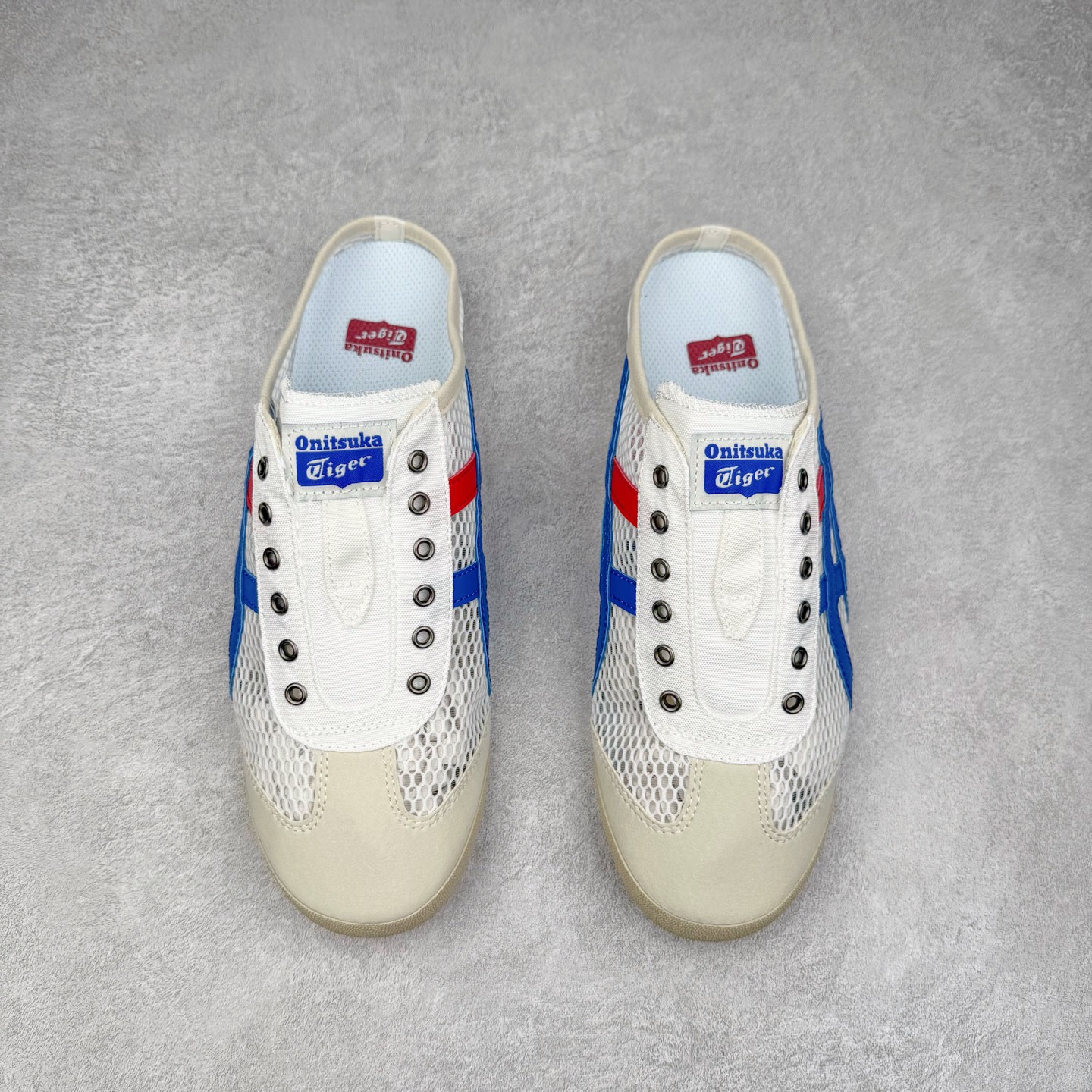 图片[2]-Onitsuka Tiger MEXICO 66 MEXICO 66 Sabot 鬼冢虎经典舒适透气低帮生活休闲鞋 男女同款 产品从款式颜色造型上体现出追求舒适和细节的完美 鞋类更是推崇手工制作的严谨与完美 融舒适性与可穿性的设计风格 注重细节的完美和别致魅力 既保持稳重 又不失轻松的时尚感 尺码：36 37 37.5 38 39 39.5 40 40.5 41.5 42 42.5 43.5 44 45-选品中心