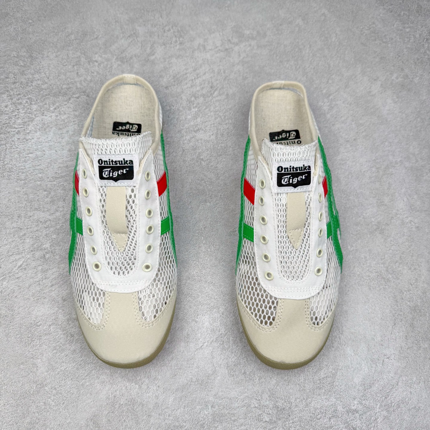 图片[2]-Onitsuka Tiger MEXICO 66 MEXICO 66 Sabot 鬼冢虎经典舒适透气低帮生活休闲鞋 男女同款 产品从款式颜色造型上体现出追求舒适和细节的完美 鞋类更是推崇手工制作的严谨与完美 融舒适性与可穿性的设计风格 注重细节的完美和别致魅力 既保持稳重 又不失轻松的时尚感 尺码：36 37 37.5 38 39 39.5 40 40.5 41.5 42 42.5 43.5 44 45-选品中心