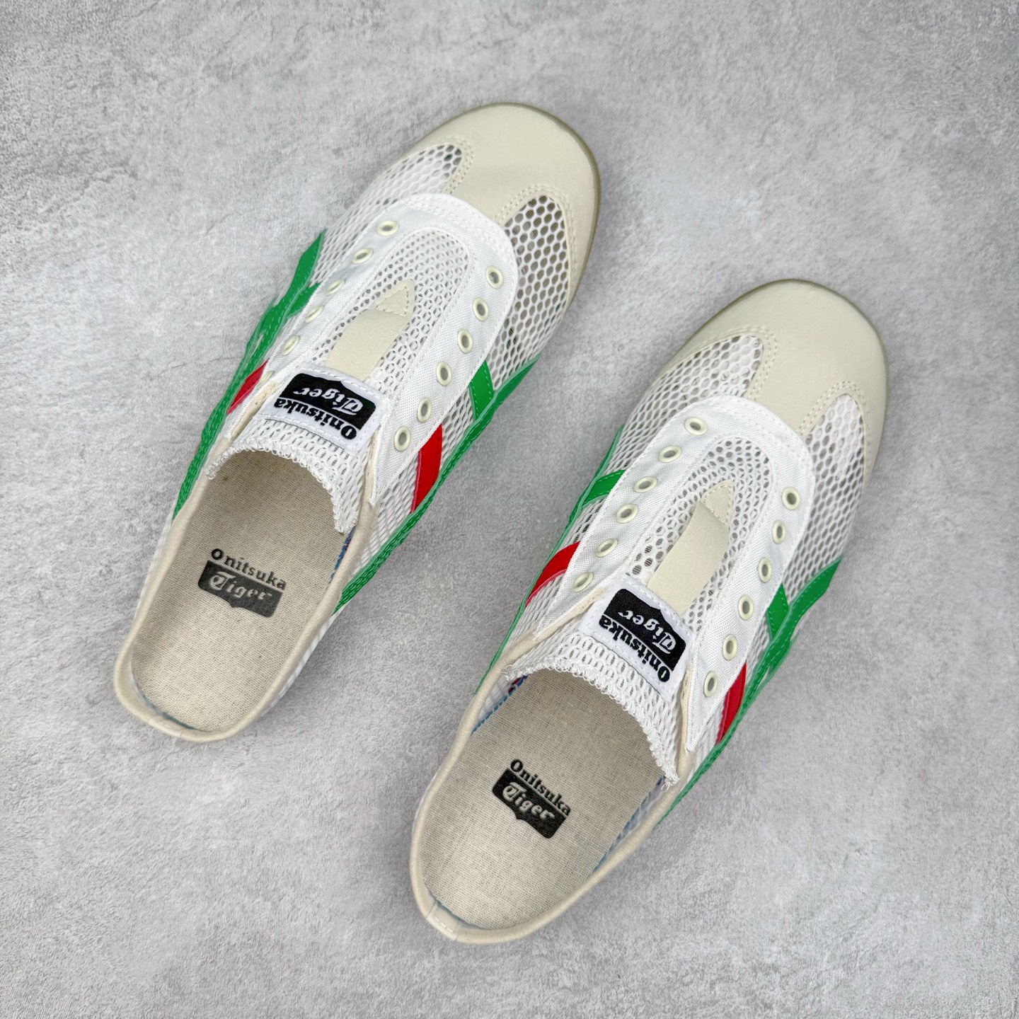 图片[3]-Onitsuka Tiger MEXICO 66 MEXICO 66 Sabot 鬼冢虎经典舒适透气低帮生活休闲鞋 男女同款 产品从款式颜色造型上体现出追求舒适和细节的完美 鞋类更是推崇手工制作的严谨与完美 融舒适性与可穿性的设计风格 注重细节的完美和别致魅力 既保持稳重 又不失轻松的时尚感 尺码：36 37 37.5 38 39 39.5 40 40.5 41.5 42 42.5 43.5 44 45-选品中心