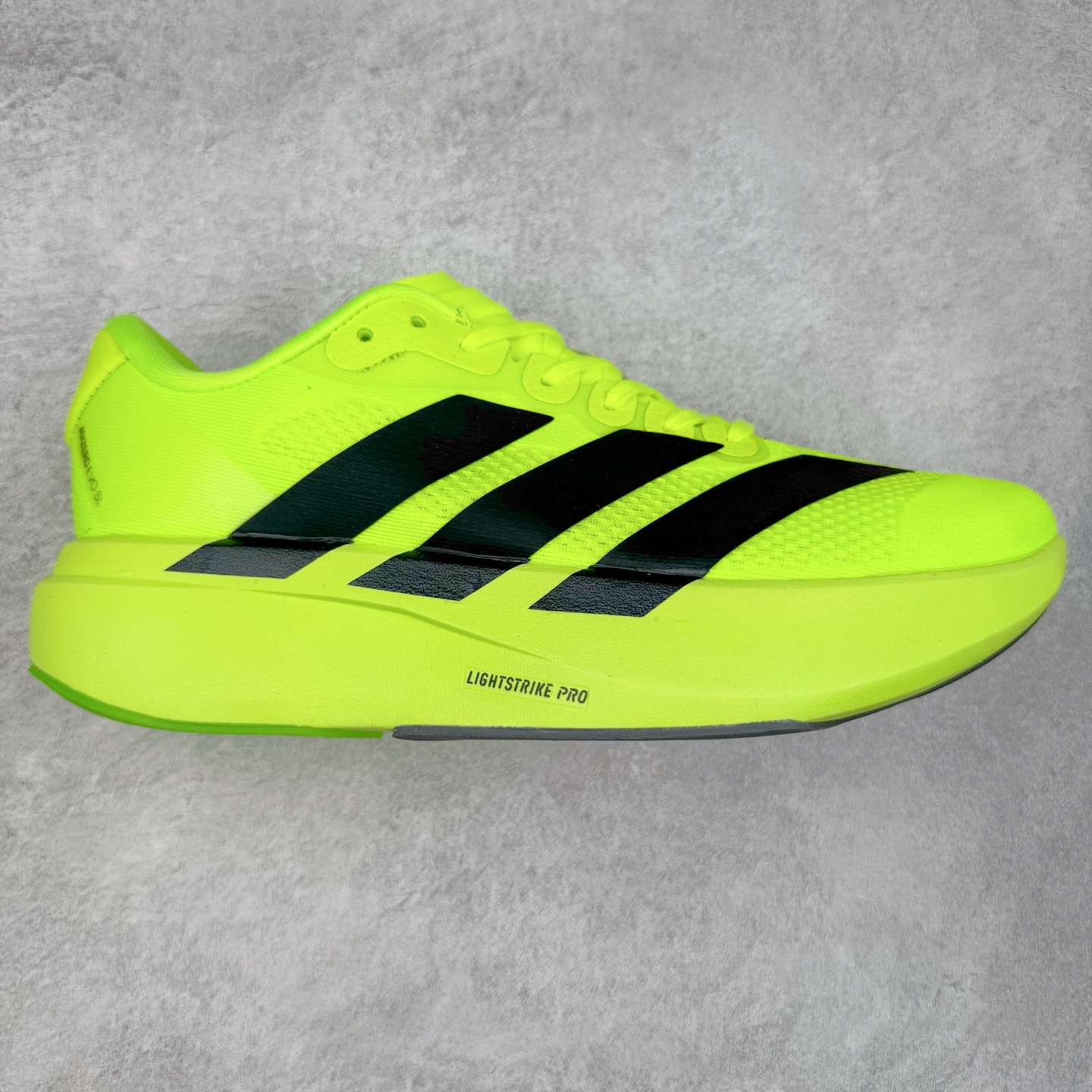 图片[7]-＃福利特价 AD Adizero EVO SL 马拉松竞速专业跑鞋 CELERMESH针织网面非常轻薄 纤维间的缝隙很大 可以保证跑步时的透气、排汗效果 鞋舌直接与两侧的内衬和鞋底连接在一起 在跑步过程中不会被鞋舌的左右移动所困扰 在标准鞋带孔的基础上再拓宽一组鞋带孔 适合不同脚型的需求 突破性 EnergyRods 技术，有助于跑者实现更好的成绩 中底独特的LIGHTSTRIKE PRO泡棉材质 微弹感觉在跑步过程中给予了良好的支撑体验 对于顶级精英和高水平进阶跑者来说 ADIOS PRO是一双值得信赖的竞速比赛用鞋 尺码：36 36.5 37.5 38 38.5 39 40 40.5 41 42 42.5 43 44 44.5 45-选品中心