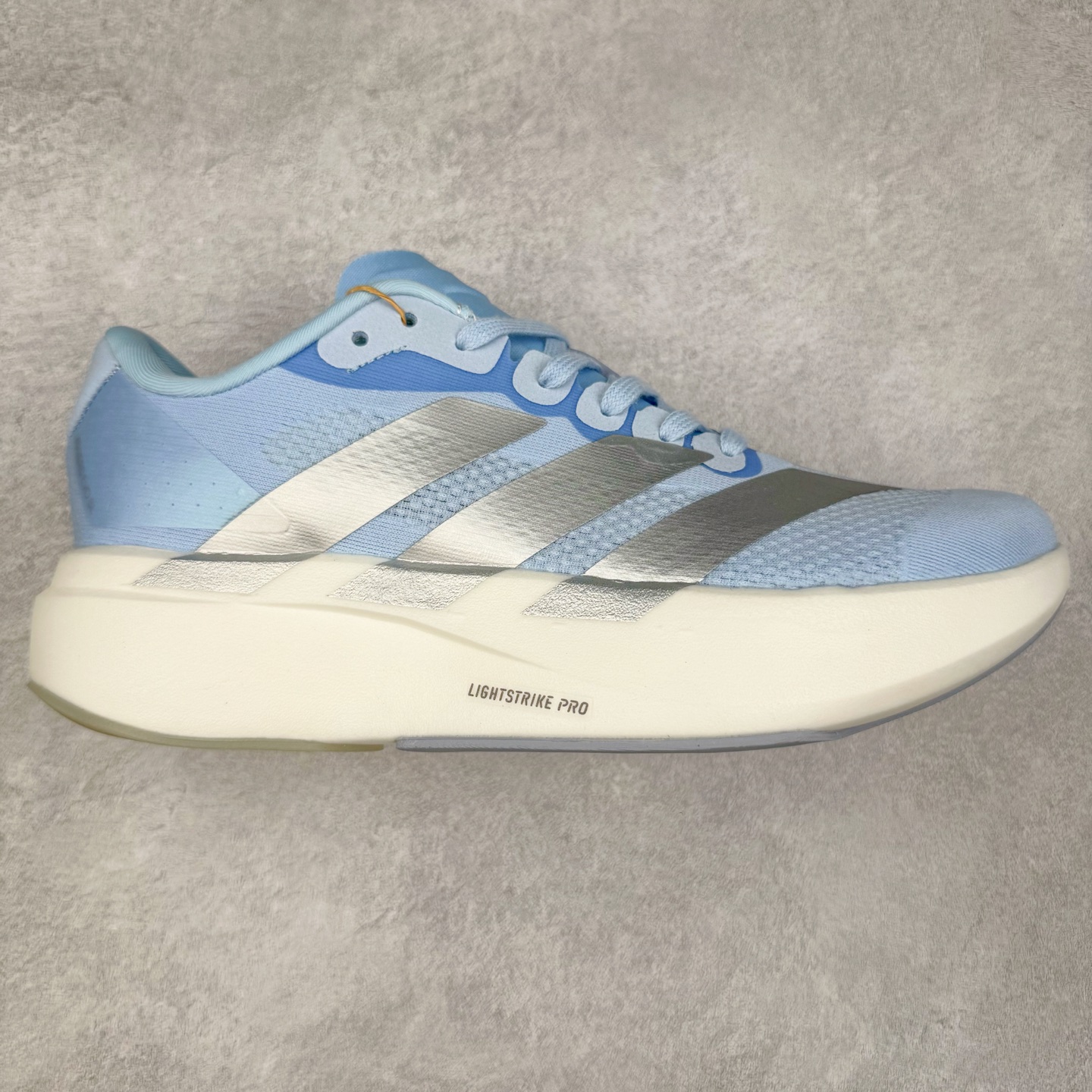 图片[2]-＃福利特价 AD Adizero EVO SL 马拉松竞速专业跑鞋 CELERMESH针织网面非常轻薄 纤维间的缝隙很大 可以保证跑步时的透气、排汗效果 鞋舌直接与两侧的内衬和鞋底连接在一起 在跑步过程中不会被鞋舌的左右移动所困扰 在标准鞋带孔的基础上再拓宽一组鞋带孔 适合不同脚型的需求 突破性 EnergyRods 技术，有助于跑者实现更好的成绩 中底独特的LIGHTSTRIKE PRO泡棉材质 微弹感觉在跑步过程中给予了良好的支撑体验 对于顶级精英和高水平进阶跑者来说 ADIOS PRO是一双值得信赖的竞速比赛用鞋 尺码：36 36.5 37.5 38 38.5 39 40 40.5 41 42 42.5 43 44 44.5 45-选品中心