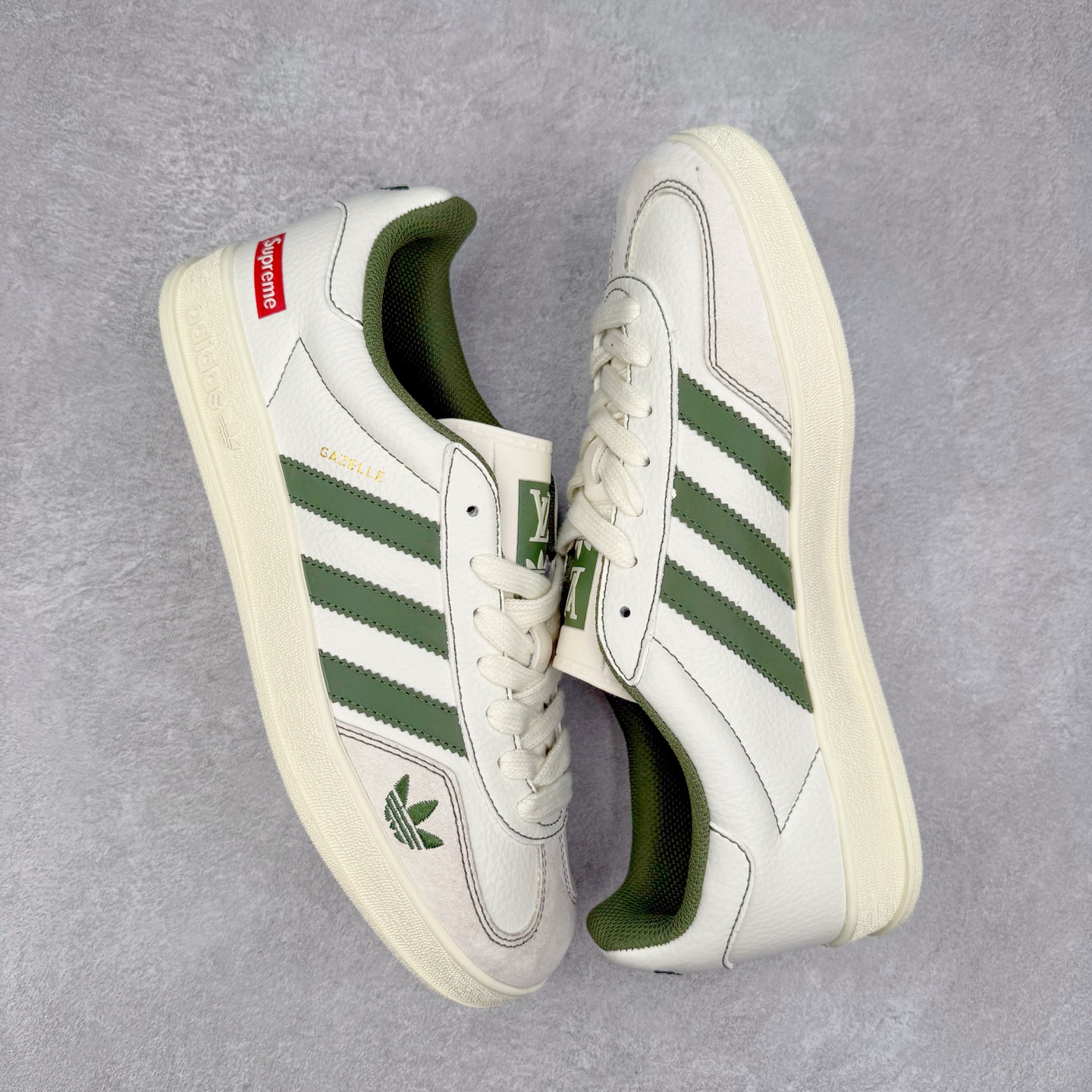 图片[3]-＃C2 AD Gazelle Indoor Trainers 羚羊内训系列低帮复古百搭休闲运动德训风板鞋 XD1688- 103 90年代经典的复刻版！自60年代以足球训练鞋面世以来,Gazelle就以其经典设计席卷全球。1991年版本的复刻,再造经典Gazelle。采用皮革打造,搭配浊色细节,让这款经典更加简约。尺码：36 36⅔ 37⅓ 38 38⅔ 39⅓ 40 40⅔ 41⅓ 42 42⅔ 43⅓ 44⅓ 44⅔ 45-选品中心