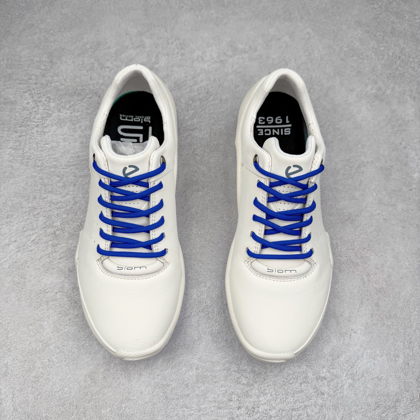 图片[2]-ECCO爱步老爹鞋男士夏季新款 飞织网面百搭潮流户外运动鞋 健步BIOM系列新款 全新的轻量发泡底材与直接注塑橡胶大底相结合 柔软舒适，轻量回弹，脚感更轻盈 鞋面采用GORE-TEX飞织网面与牛皮相结合 给你贴心透气呵护 自然律动科技 符合人体工学鞋楦 贴近足部天然形态 橡胶大底，抓地力强，具有良好的耐磨性 轻盈自如 适跑畅练 尺码：38 39 40 41 42 43 44 （皮鞋码）-选品中心