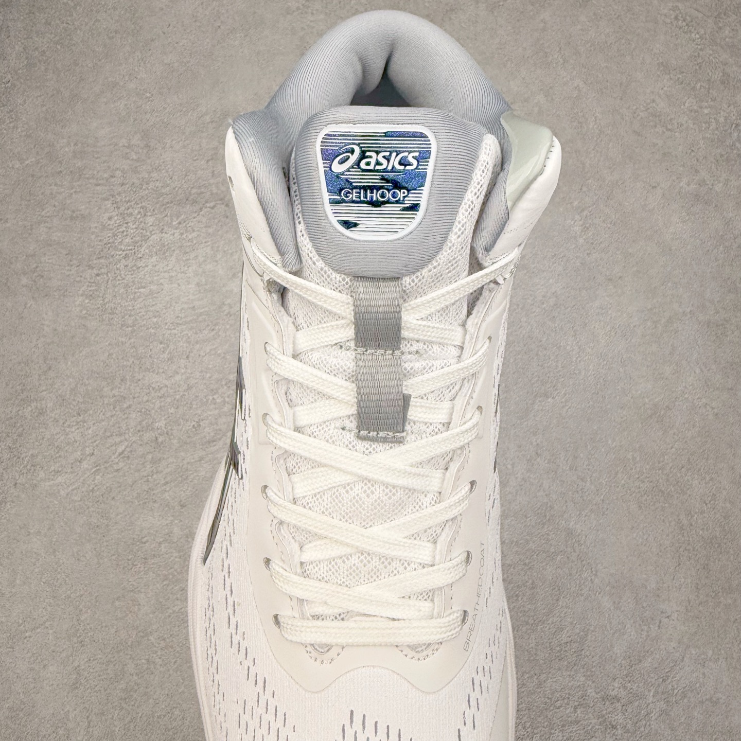 图片[5]-Asics Gel-Hoop V14 亚瑟士中帮舒适实战篮球鞋 鞋面采用新的U-THROAT不对称结构 是特别根据跑步跟中心点回转做的设计 来使包覆度提升 提供更柔韧的保护 同时能使脚步在弯曲时更灵活 尺码：40 40.5 41 42 42.5 43 44 44.5 45 46-选品中心
