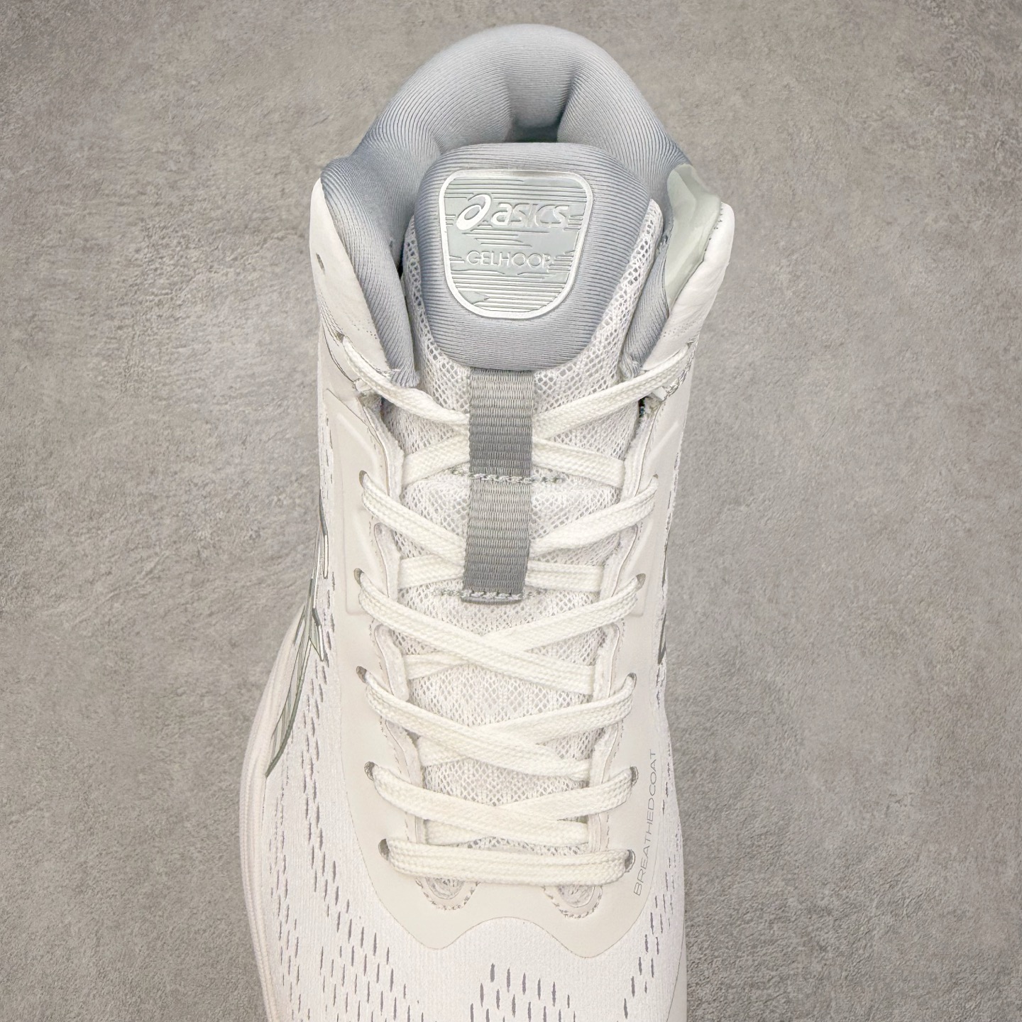 图片[5]-Asics Gel-Hoop V14 亚瑟士中帮舒适实战篮球鞋 鞋面采用新的U-THROAT不对称结构 是特别根据跑步跟中心点回转做的设计 来使包覆度提升 提供更柔韧的保护 同时能使脚步在弯曲时更灵活 尺码：40 40.5 41 42 42.5 43 44 44.5 45 46-选品中心