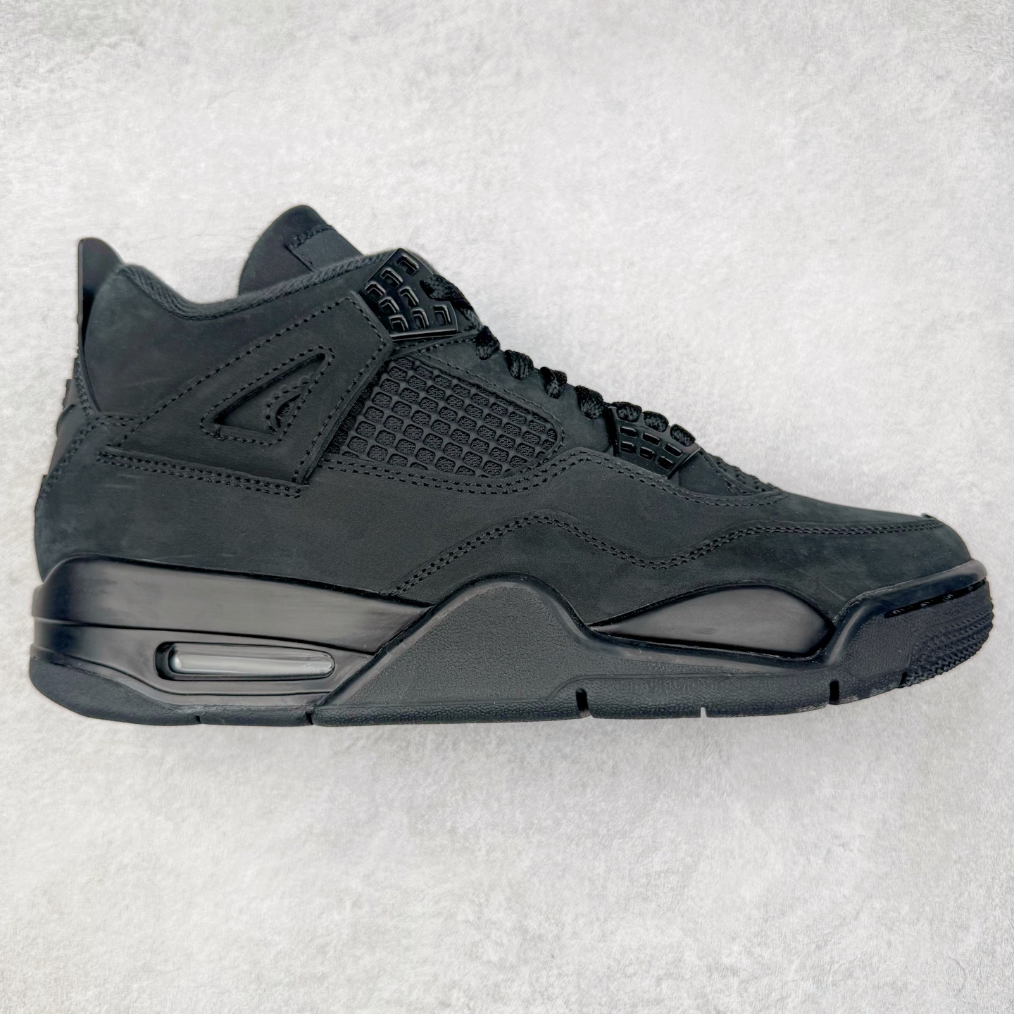 ＃K版纯原 Air Jordan AJ4 Retro 新黑猫 2025 FV5029-010 全新升级改良 原鞋原楦原纸板同源开发 完美呈现乔4的版型 内侧正确双色网格 还原细节 原厂皮料 正确气垫颜色 正确网格工艺 正确拉帮工艺 全鞋原装材料制作 原档案原模具打造 支持全方位与正品对比 尺码：36 36.5 37.5 38 38.5 39 40 40.5 41 42 42.5 43 44 44.5 45 46 47.5-选品中心