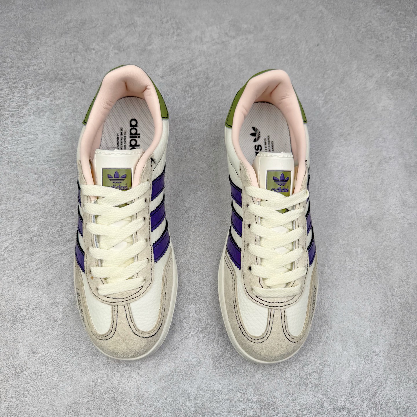 图片[2]-＃C2 AD Gazelle Indoor Trainers 羚羊内训系列低帮复古百搭休闲运动德训风板鞋 DD6607 90年代经典的复刻版！自60年代以足球训练鞋面世以来,Gazelle就以其经典设计席卷全球。1991年版本的复刻,再造经典Gazelle。采用皮革打造,搭配浊色细节,让这款经典更加简约。尺码：36 36⅔ 37⅓ 38 38⅔ 39⅓ 40 40⅔ 41⅓ 42 42⅔ 43⅓ 44⅓ 44⅔ 45-选品中心