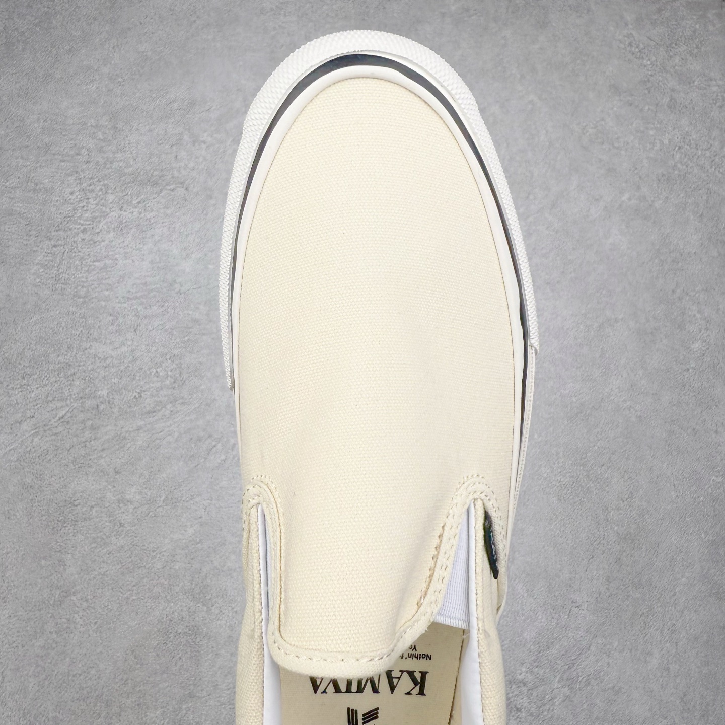 图片[4]-MIHARA YASUHIRO三原康裕 KAMIYA 25ss Cornell Slip-On 日系开口笑懒人一脚蹬休闲帆布鞋 货号：G14FW701 尺码：35 36 36.5 37 38 38.5 39 40 40.5 41 42 42.5 43 44-选品中心