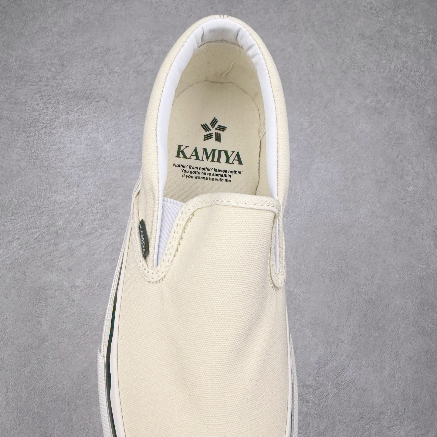 图片[5]-MIHARA YASUHIRO三原康裕 KAMIYA 25ss Cornell Slip-On 日系开口笑懒人一脚蹬休闲帆布鞋 货号：G14FW701 尺码：35 36 36.5 37 38 38.5 39 40 40.5 41 42 42.5 43 44-选品中心