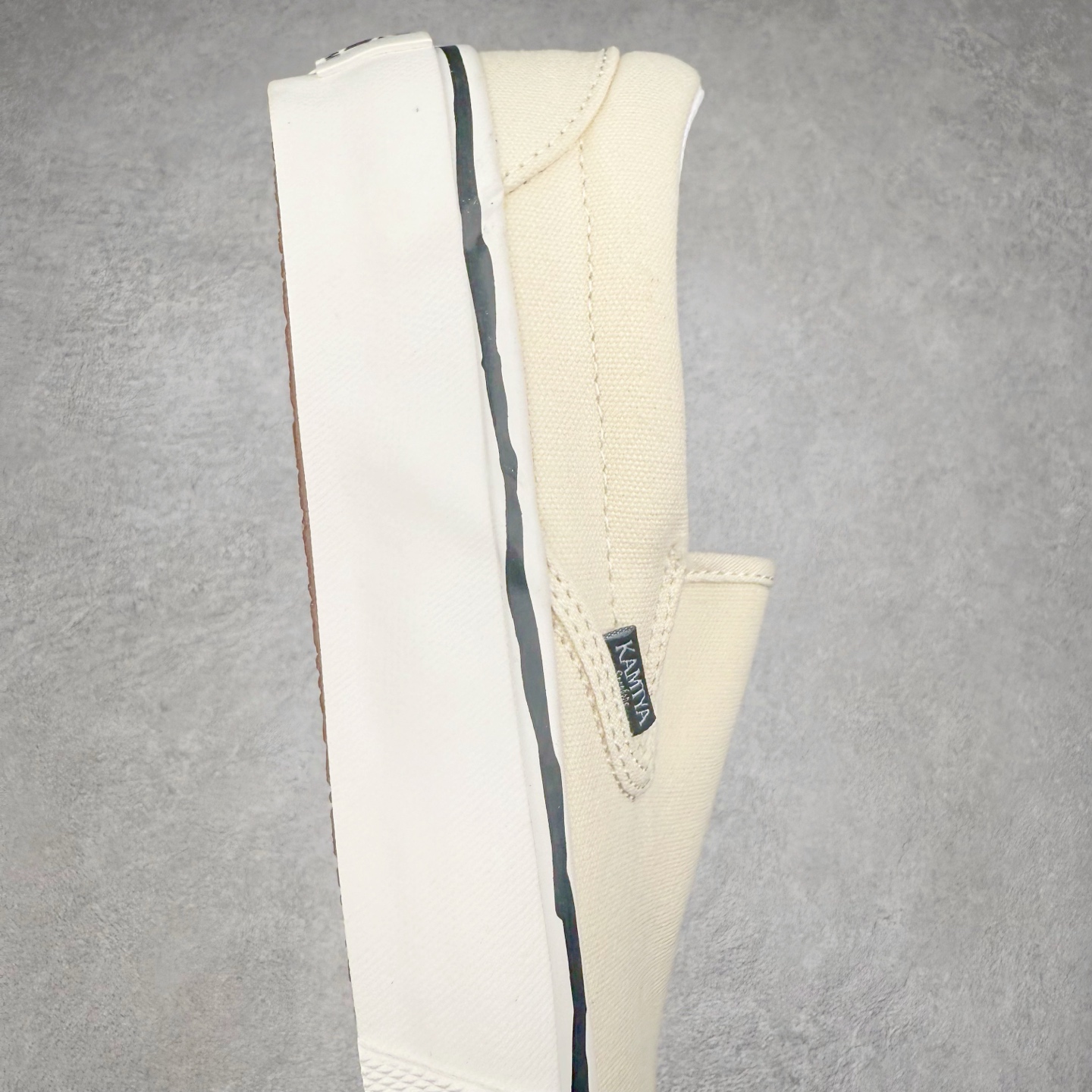 图片[6]-MIHARA YASUHIRO三原康裕 KAMIYA 25ss Cornell Slip-On 日系开口笑懒人一脚蹬休闲帆布鞋 货号：G14FW701 尺码：35 36 36.5 37 38 38.5 39 40 40.5 41 42 42.5 43 44-选品中心