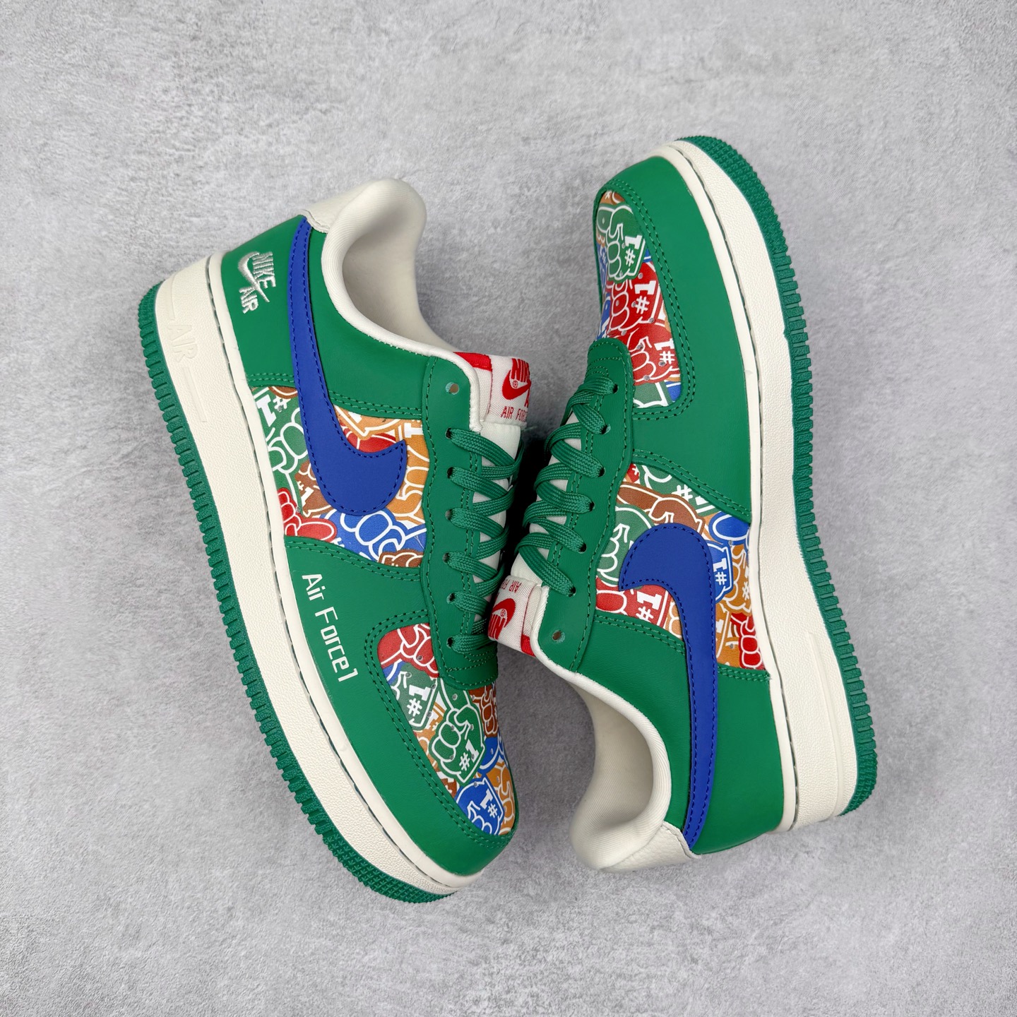 图片[3]-NK Air Force 1´07 Low 空军一号低帮百搭休闲运动板鞋 KJ1688-007 柔软、弹性十足的缓震性能和出色的中底设计 横跨复古与现代的外型结合 造就出风靡全球 三十多年的Force 1 直到今天还深受青睐 实拍调校N版已经零色差零失真 百分百还原实物色彩所见即所得 不存在货不对板色差等低级问题 选购参考实物拍摄 不混卖不参货 只用心做好货严格选品 承诺混一赔十 尺码：36 36.5 37.5 38 38.5 39 40 40.5 41 42 42.5 43 44 44.5 45-选品中心