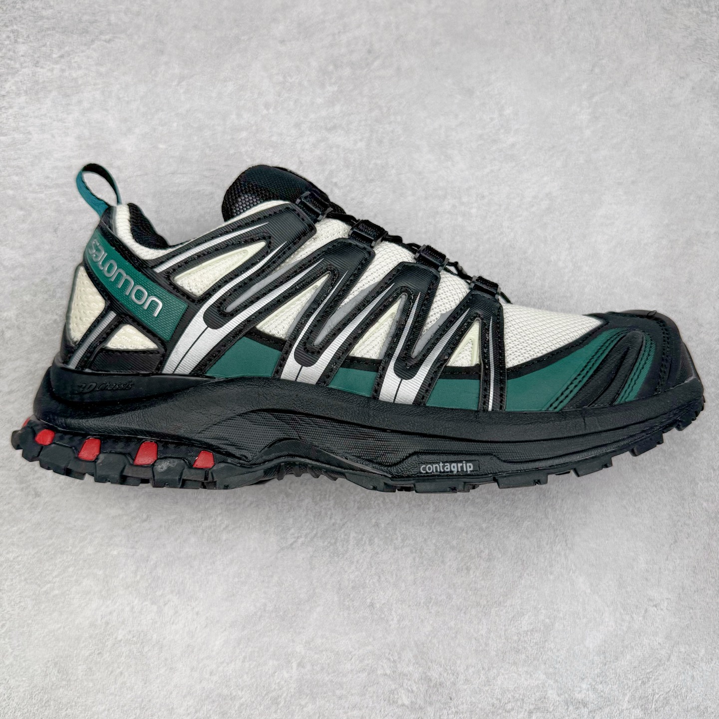 ＃TG福利特价 SALOMON XA Pro 3D ADV 萨洛蒙潮流越野机能户外功能鞋 鞋面采用SENSIFT贴合技术 全方位贴合包裹脚型 鞋跟部鞋底牵引设计 提供强大的抓地性能 更适应野外崎岖不平的道路 其3D ADVANCED CHASSIS底盘 材料轻量大化 钉齿设计更具稳定性 防护性 鞋底易磨损区运用CONTAGRIP高耐磨材料 应对城市硬质路面长距离跑考验 尺码：36 36.5 37.5 38 38.5 39 40 40.5 41 42 42.5 43 44 44.5 45-选品中心