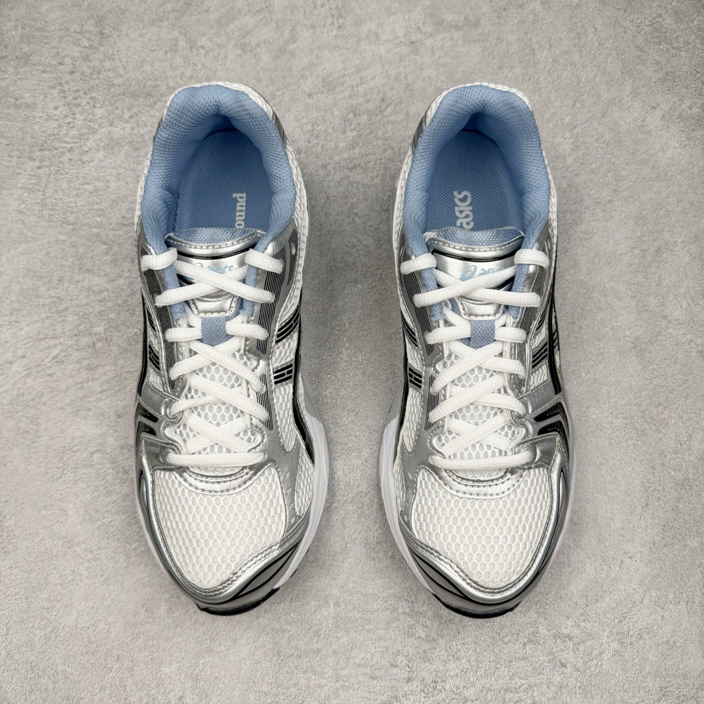 图片[2]-＃ZC总裁 Asics Gel-Kayano K14 亚瑟士系列复古舒适织物合成革减震防滑耐磨低帮休闲跑步鞋 市场顶级版本 原装纸板楦头开发 独家私模五层组合大底 原厂定制缓震硅胶加持 原盒原配 官方四联吊牌 一比一同步原鞋工艺和用料 鞋面原厂“三明治”多层网布 区别其他同价版本 鞋垫采用原厂OrthoLite欧索莱材质 非普通海玻璃鞋垫 后跟一样采用了GEL缓震胶 整体系列设计非常的科技感 锻炼跑步的同时让你一样时尚百搭 尺码：36 37 37.5 38 39 39.5 40 40.5 41.5 42 42.5 43.5 44 44.5 45 46-选品中心