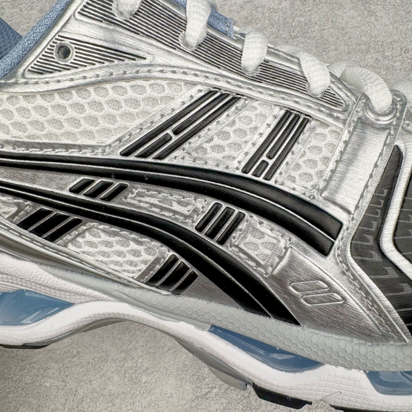 图片[18]-＃ZC总裁 Asics Gel-Kayano K14 亚瑟士系列复古舒适织物合成革减震防滑耐磨低帮休闲跑步鞋 市场顶级版本 原装纸板楦头开发 独家私模五层组合大底 原厂定制缓震硅胶加持 原盒原配 官方四联吊牌 一比一同步原鞋工艺和用料 鞋面原厂“三明治”多层网布 区别其他同价版本 鞋垫采用原厂OrthoLite欧索莱材质 非普通海玻璃鞋垫 后跟一样采用了GEL缓震胶 整体系列设计非常的科技感 锻炼跑步的同时让你一样时尚百搭 尺码：36 37 37.5 38 39 39.5 40 40.5 41.5 42 42.5 43.5 44 44.5 45 46-选品中心