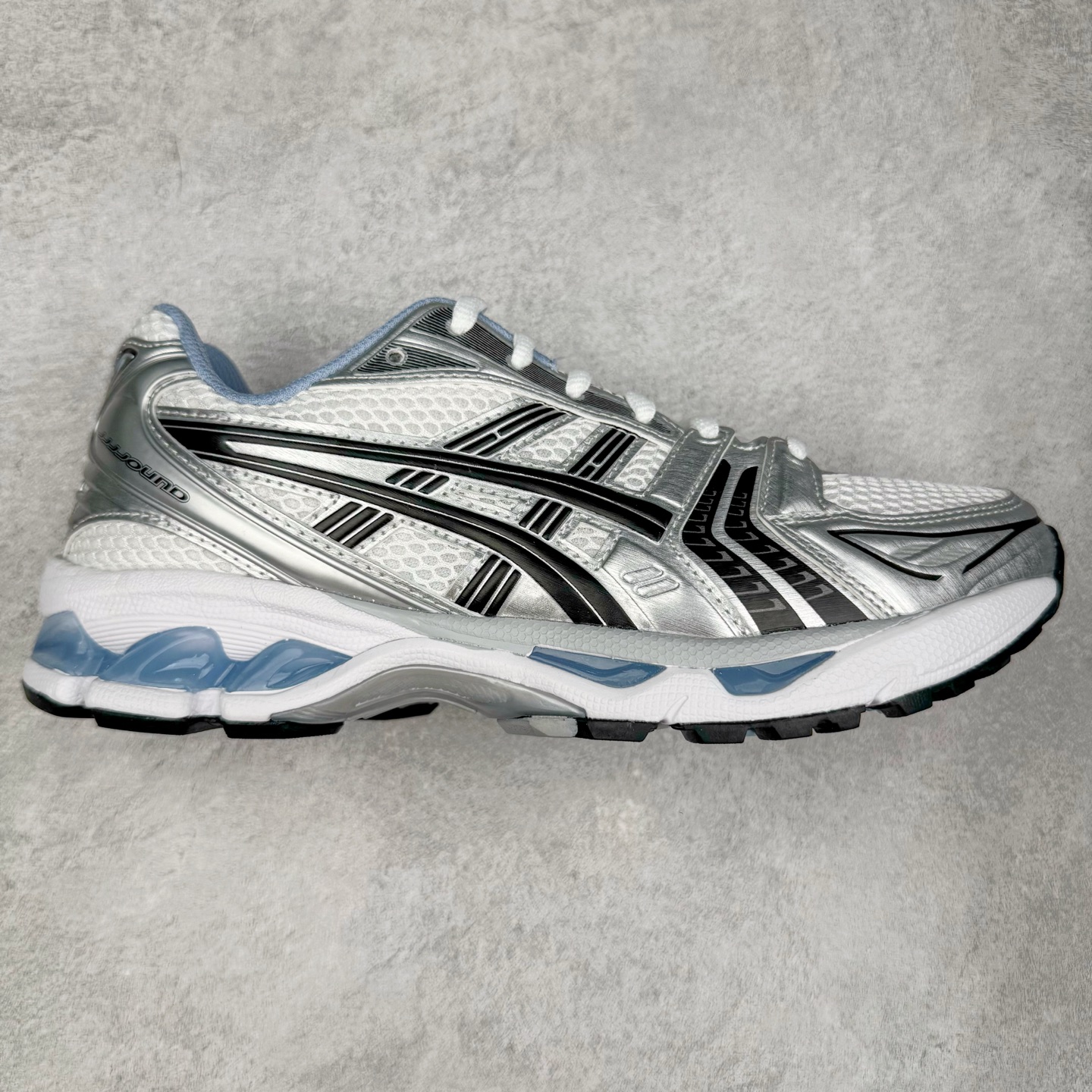 ＃ZC总裁 Asics Gel-Kayano K14 亚瑟士系列复古舒适织物合成革减震防滑耐磨低帮休闲跑步鞋 市场顶级版本 原装纸板楦头开发 独家私模五层组合大底 原厂定制缓震硅胶加持 原盒原配 官方四联吊牌 一比一同步原鞋工艺和用料 鞋面原厂“三明治”多层网布 区别其他同价版本 鞋垫采用原厂OrthoLite欧索莱材质 非普通海玻璃鞋垫 后跟一样采用了GEL缓震胶 整体系列设计非常的科技感 锻炼跑步的同时让你一样时尚百搭 尺码：36 37 37.5 38 39 39.5 40 40.5 41.5 42 42.5 43.5 44 44.5 45 46-选品中心