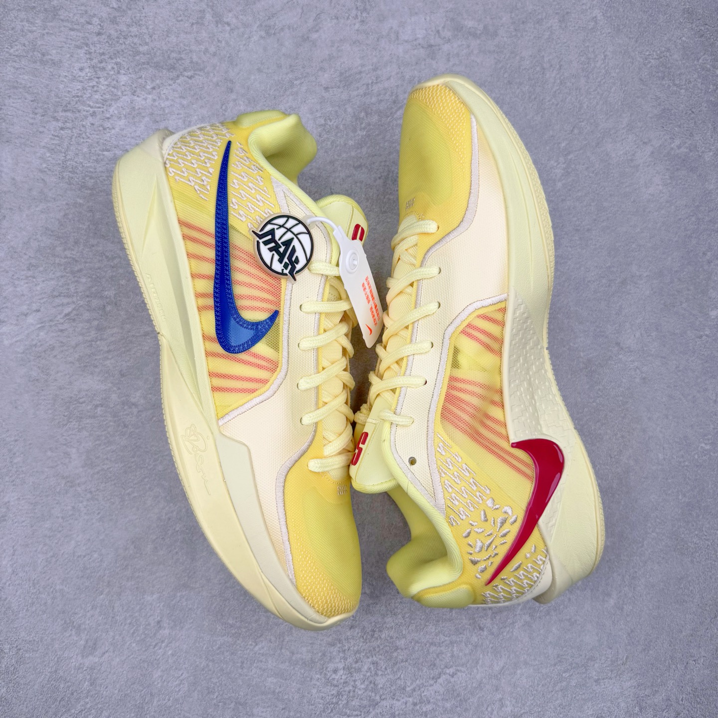 图片[3]-＃Max/灭世 NK Sabrina 2 萨布丽娜二代签名减震防滑低帮篮球鞋 黄色 FZ1517-800 革新登场🌪🔝颠覆革新出货‼️缓震配置独家革新！实战属性直接拉满👊🏻实战天花板上限再度提升！实战亲测-性能体验吊打国产同价位鞋款 ⚫️前掌扇形zoom➕增配中足抗扭片➕增配后掌马蹄ZOOM气垫（正品仅配置前掌扇形zoom） 完美解决 正品抗扭不足问题 ⚫️采用科比5代鞋楦以及龙骨数据打造！前后落差仅6mm！小科5实至名归！ ⚫️鞋身➕鞋头增配高频补强层，提升鞋头以及脚踝支撑性 ⚫️鞋垫采用高弹缓震垫材质-磨合一场直接贴合脚型☑️ ⚫️外底加厚2mm，升级止滑配方，磨合一次，抓地原地起飞 后卫旗舰有且只在灭世纯原（支持市场任意货品正面PK） 真材实料，肉眼可见！革新升级绝非空穴来风！灭世纯原内外兼修，用态度诠释最强实战货品👊🏻 尺码：39-46（尺码建议：标准亚洲楦 无需大半码）-选品中心
