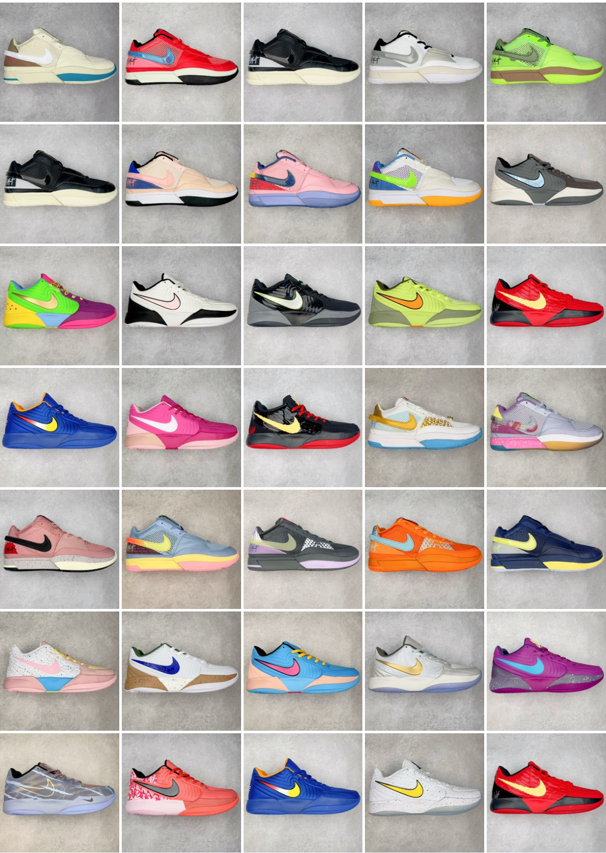 Nike JA 1/2 EP Morant Low-Top Basketball Shoes - Vibrant Colors & Enhanced Support