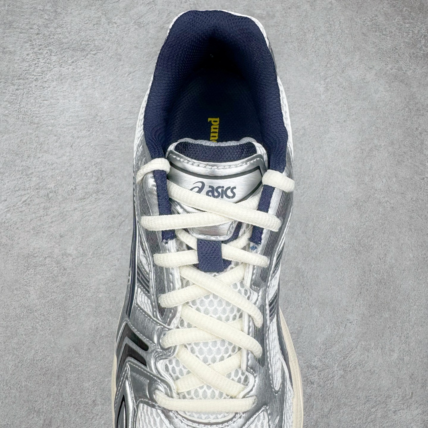 图片[5]-＃ZC总裁 Asics Gel-Kayano K14 亚瑟士系列复古舒适织物合成革减震防滑耐磨低帮休闲跑步鞋 市场顶级版本 原装纸板楦头开发 独家私模五层组合大底 原厂定制缓震硅胶加持 原盒原配 官方四联吊牌 一比一同步原鞋工艺和用料 鞋面原厂“三明治”多层网布 区别其他同价版本 鞋垫采用原厂OrthoLite欧索莱材质 非普通海玻璃鞋垫 后跟一样采用了GEL缓震胶 整体系列设计非常的科技感 锻炼跑步的同时让你一样时尚百搭 尺码：36 37 37.5 38 39 39.5 40 40.5 41.5 42 42.5 43.5 44 44.5 45 46-选品中心