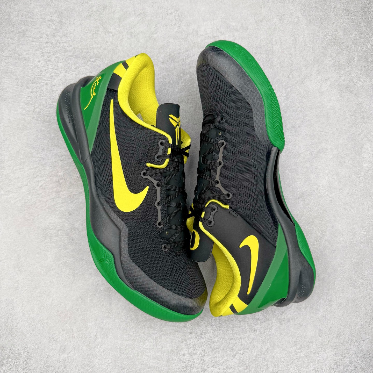 图片[3]-＃GX NK Zoom Kobe Ⅷ System 科比8代复刻实战运动低帮文化篮球鞋 俄勒冈黑绿鸭子 HF7485 完美复刻公司货 React科技鞋垫加持 实战配置直接拉满 原楦纸板开发 鞋身流线型、后跟塑形 区分土肥圆 原厂针织鞋面一针一线匹配原版 全身鞋材卡料色独家定制 唯一万针立体刺绣SWOOSH 真实底模最大50.5 实战利器 专供海外市场 独立原厂模具 首批不拼图大几率过验 亲测已过 支持各种高强度实战 无需担心 补货周期极长 脚宽建议买大半码 科比系列前掌偏窄 支持七天无理由退换 尺码： 40 40.5 41 42 42.5 43 44 44.5 45 46 47.5 48.5 49.5 50.5-选品中心