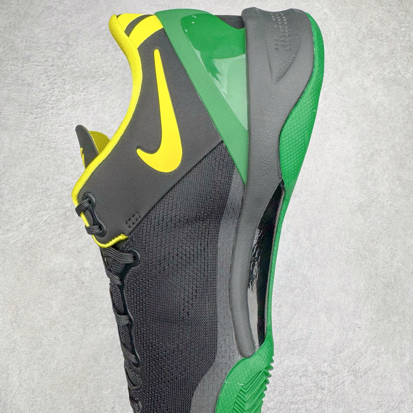 图片[7]-＃GX NK Zoom Kobe Ⅷ System 科比8代复刻实战运动低帮文化篮球鞋 俄勒冈黑绿鸭子 HF7485 完美复刻公司货 React科技鞋垫加持 实战配置直接拉满 原楦纸板开发 鞋身流线型、后跟塑形 区分土肥圆 原厂针织鞋面一针一线匹配原版 全身鞋材卡料色独家定制 唯一万针立体刺绣SWOOSH 真实底模最大50.5 实战利器 专供海外市场 独立原厂模具 首批不拼图大几率过验 亲测已过 支持各种高强度实战 无需担心 补货周期极长 脚宽建议买大半码 科比系列前掌偏窄 支持七天无理由退换 尺码： 40 40.5 41 42 42.5 43 44 44.5 45 46 47.5 48.5 49.5 50.5-选品中心