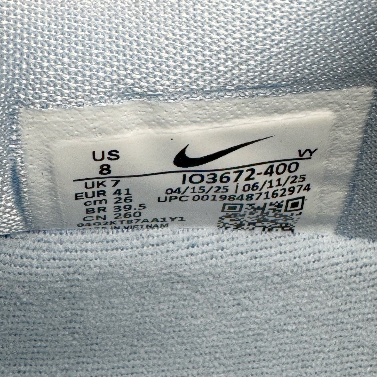 图片[11]-＃S2 NK Zoom Kobe 6 Protro 科比六代 克拉克北卡蓝 IO3672-400 圈内顶级批次 完美复刻公司货 前掌超大Zoom Turbo气垫 后掌EVA缓震 真正的原汁原味 还原ZP脚感 全身鞋材卡料色独家定制 唯一正确喷漆工艺Swoosh 正确凹凸蛇鳞工艺 正确鞋面渐变效果 内全置真动飞态线 独立原厂模具 最大尺码达到48.5码 首批不拼图大几率过验 亲测已过 支持各种高强度实战 无需担心 上脚价 补货周期极长 脚宽建议买大半码 科比系列前掌偏窄 不影响二次销售 支持七天无理由退换 尺码：40 40.5 41 42 42.5 43 44 44.5 45 45.5 46 47.5 48.5-选品中心