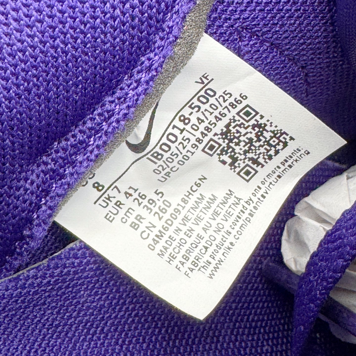 图片[12]-＃S2 NK Air Force 1 Low Kobe 空军一号时尚舒适防滑耐磨低帮板鞋 科比紫色 IB0018-500 实拍调校N版已经零色差零失真 百分百还原实物色彩所见即所得 不存在货不对板色差等低级问题 选购参考实物拍摄 不混卖不参货 只用心做好货严格选品 承诺混一赔十 尺码：36 36.5 37.5 38 38.5 39 40 40.5 41 42 42.5 43 44 44.5 45-选品中心